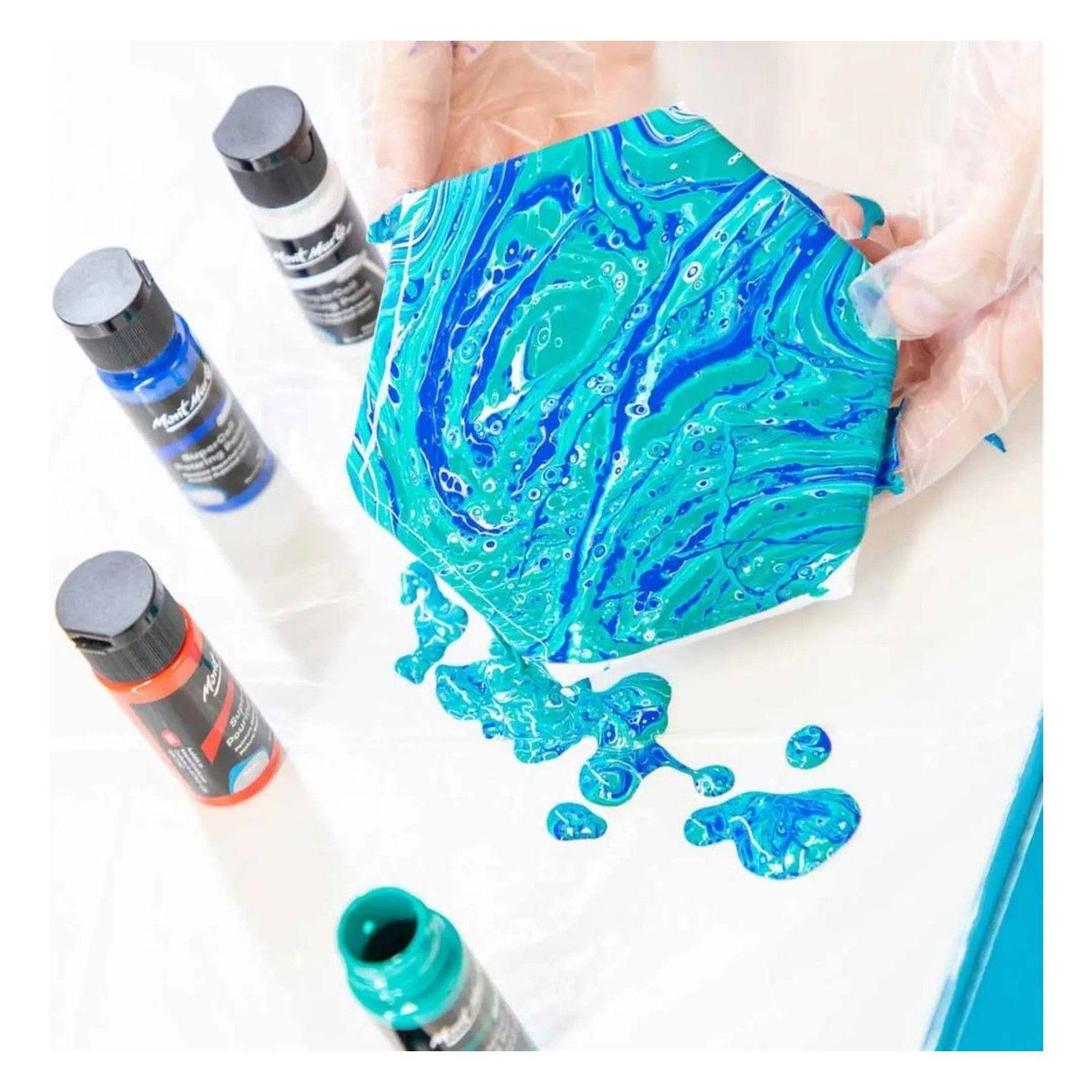 Set Inicial Pintura Acrílica Pouring 23 Pcs Mont Marte-4