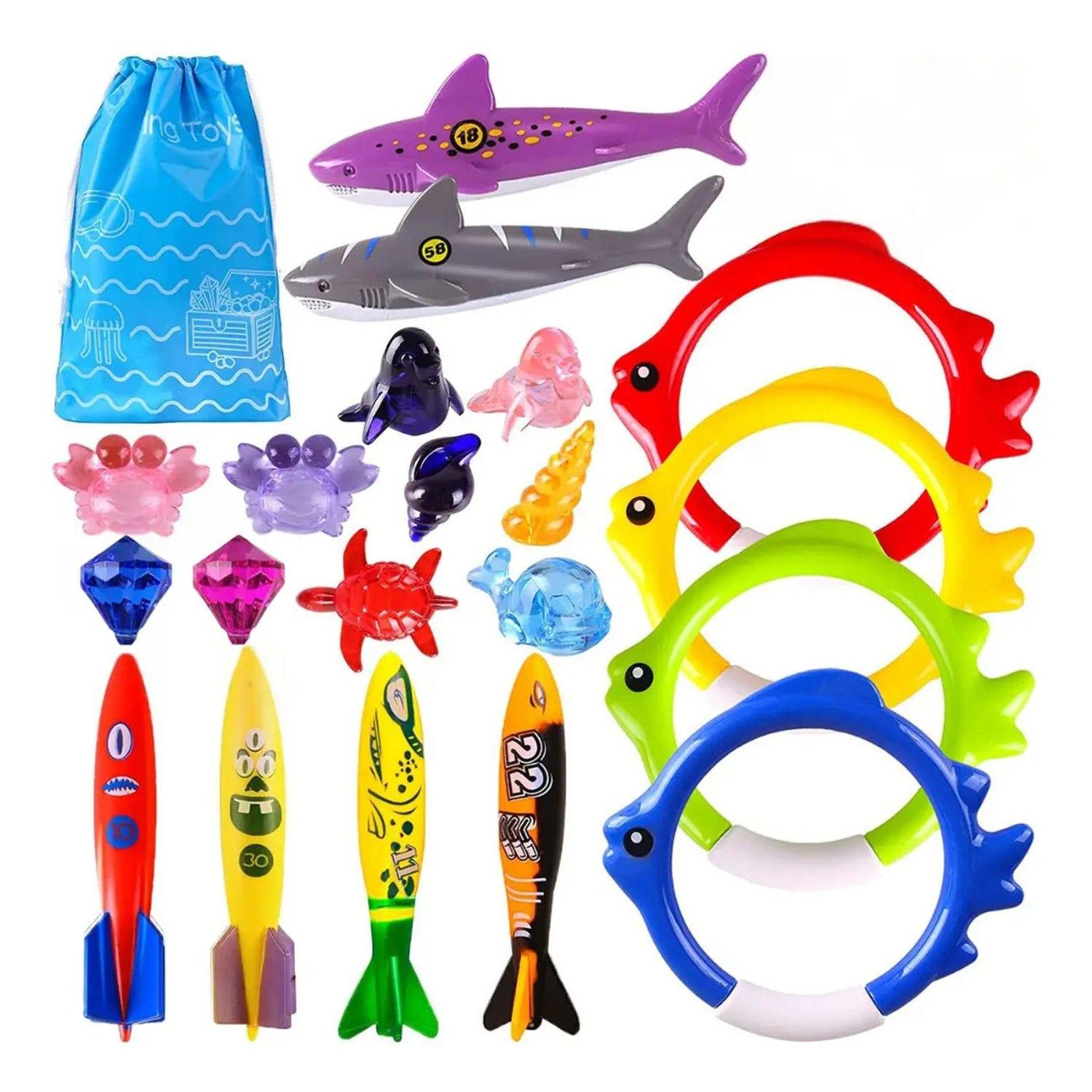 Set De Juegos De Buceo En Piscina O Playa Para Niños-0