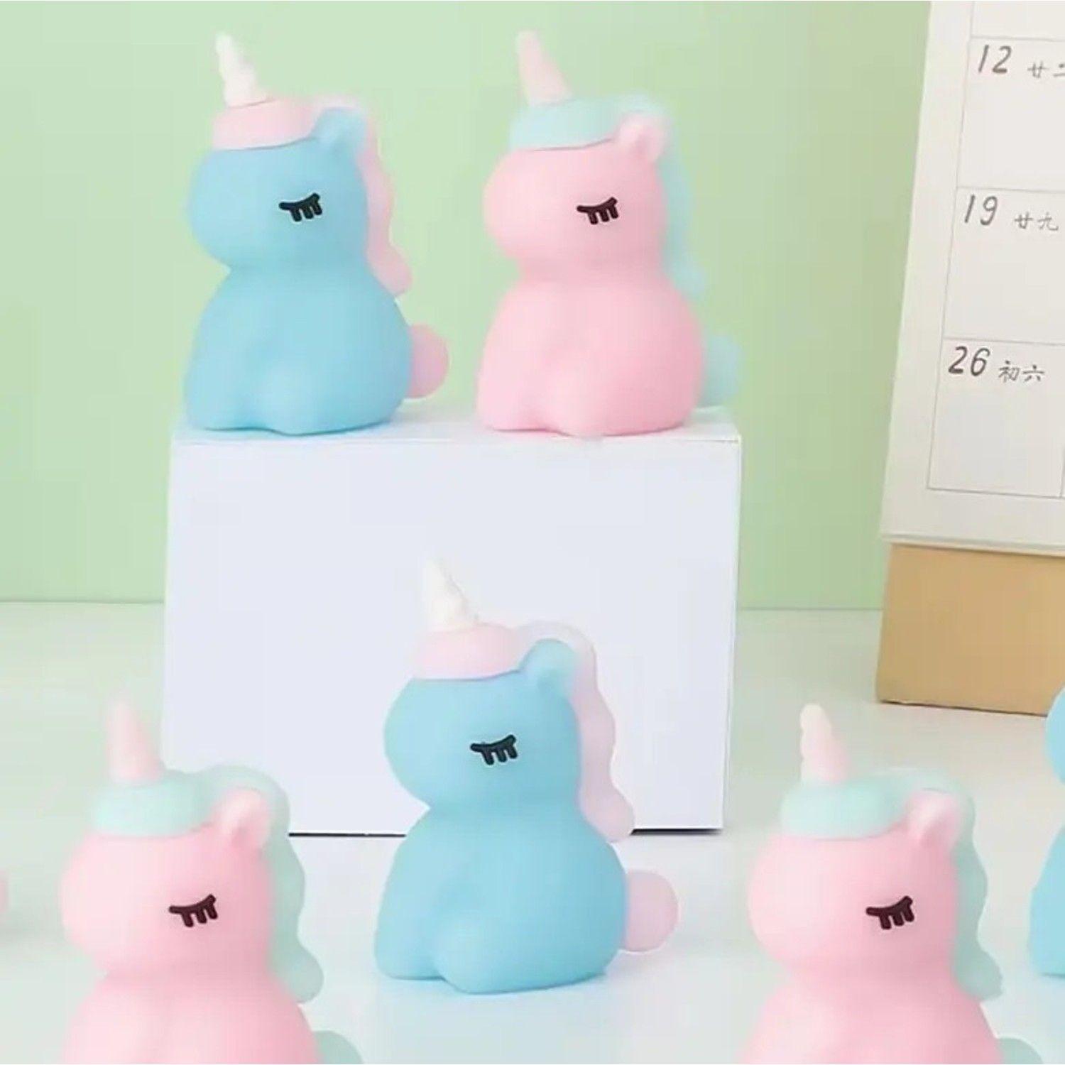 Pack 2 Gomas De Borrar Unicornios 3d Kawaii-3