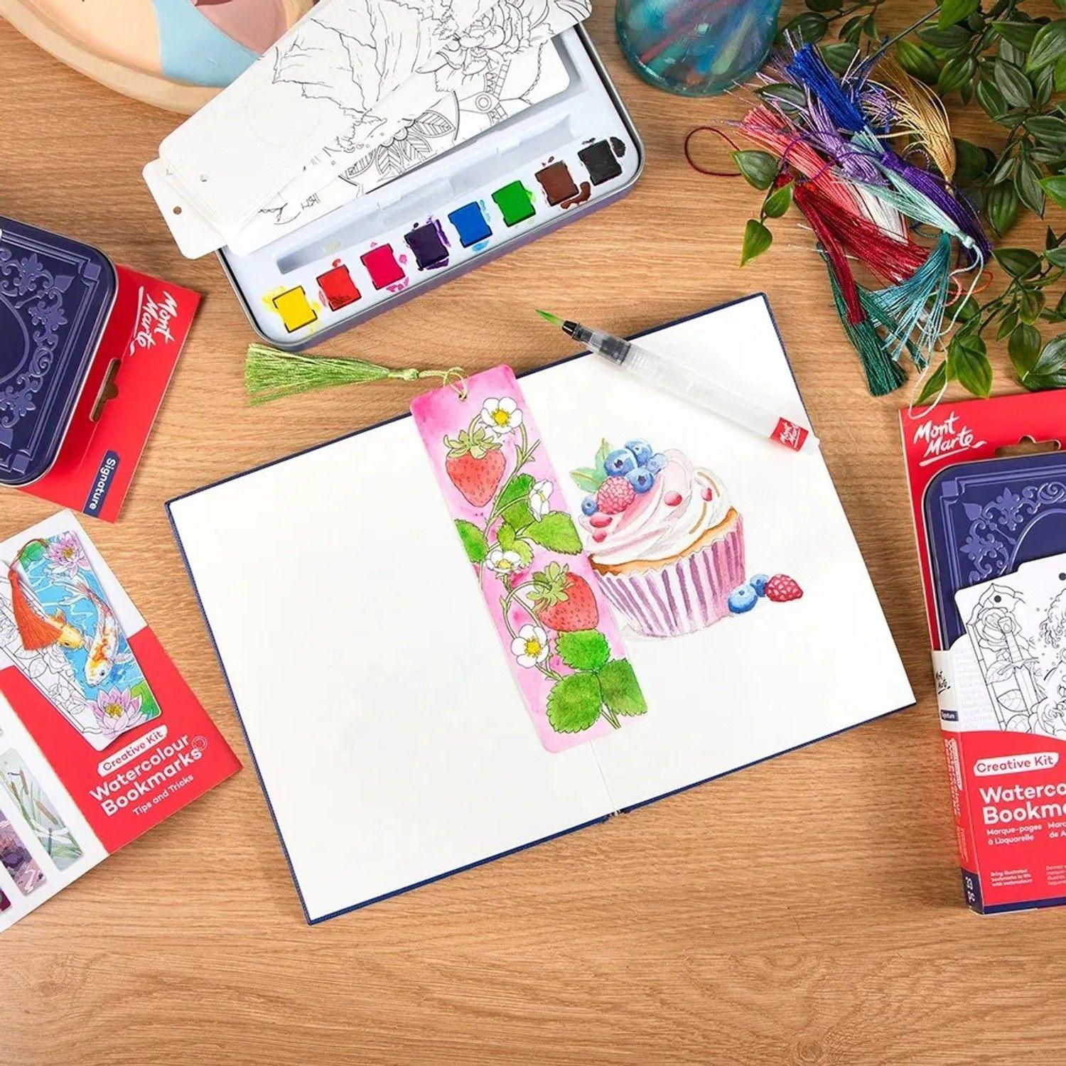 Set De 33 Marcadores De Libro Para Pintar Con Acuarela-5