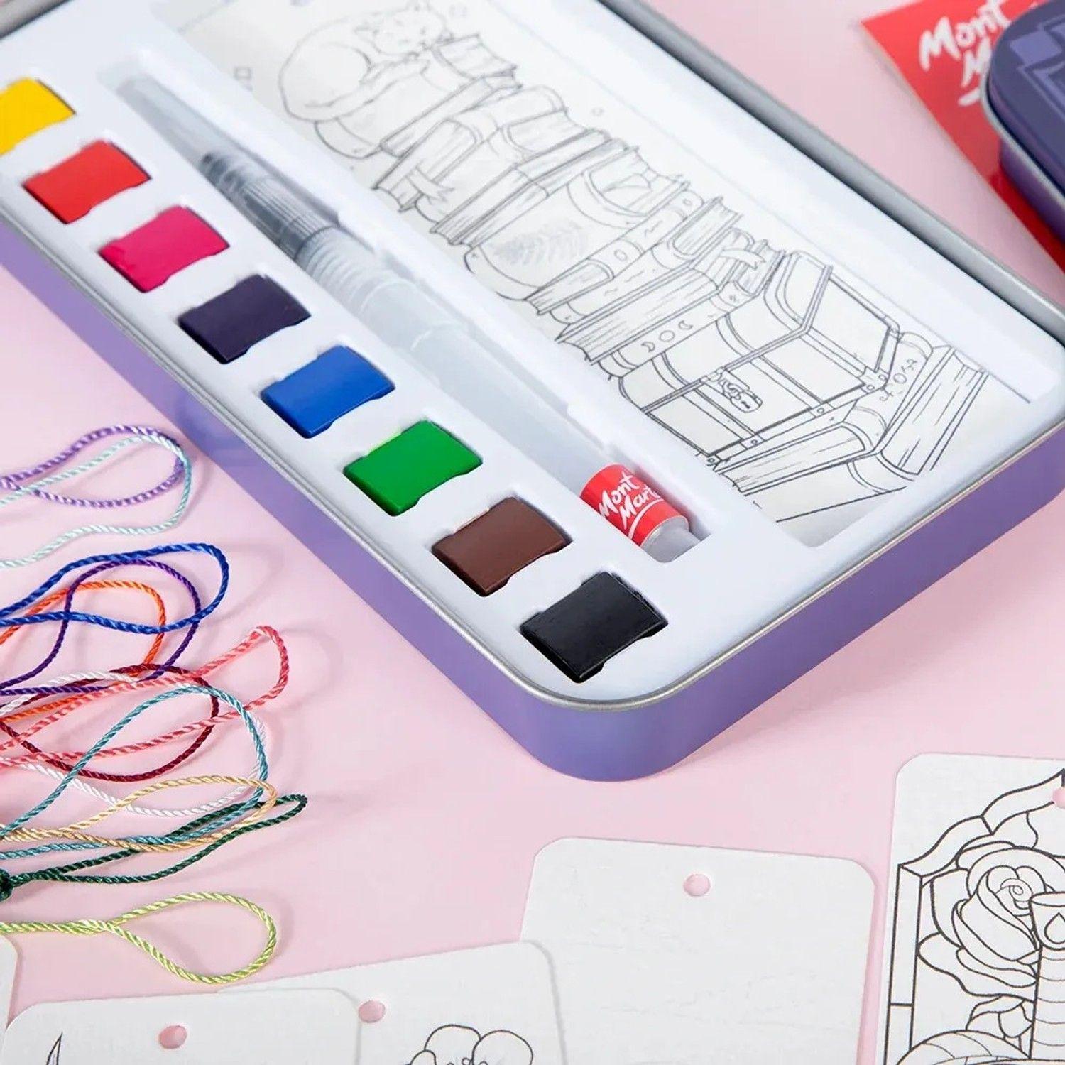Set De 33 Marcadores De Libro Para Pintar Con Acuarela-6