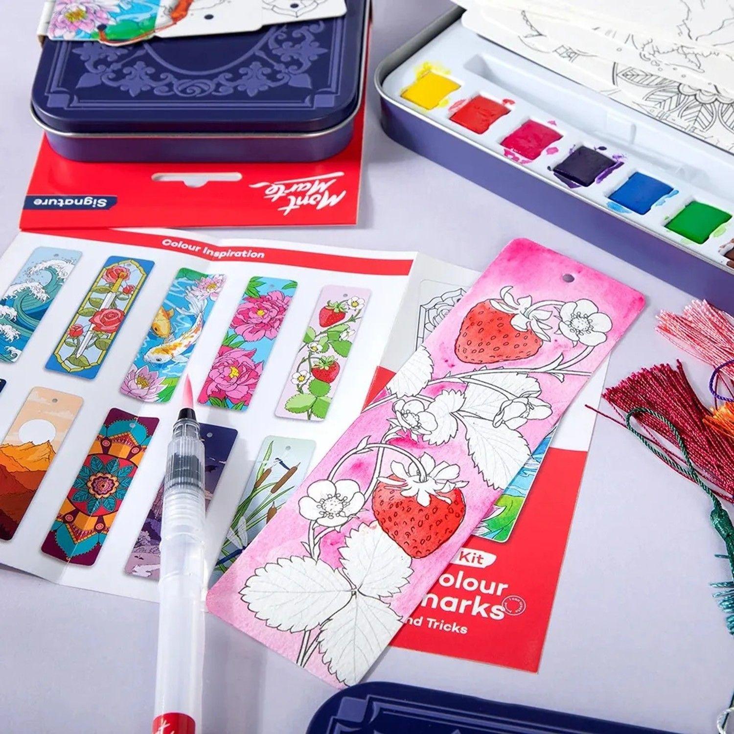 Set De 33 Marcadores De Libro Para Pintar Con Acuarela-7
