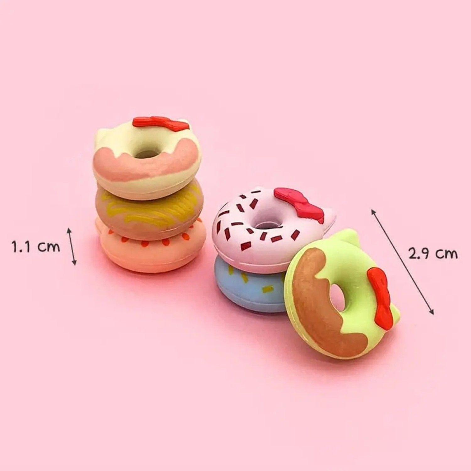 Pack 12 Gomas De Borrar De Donut Kawaii X 2 Cajas De 6 Pcs-7