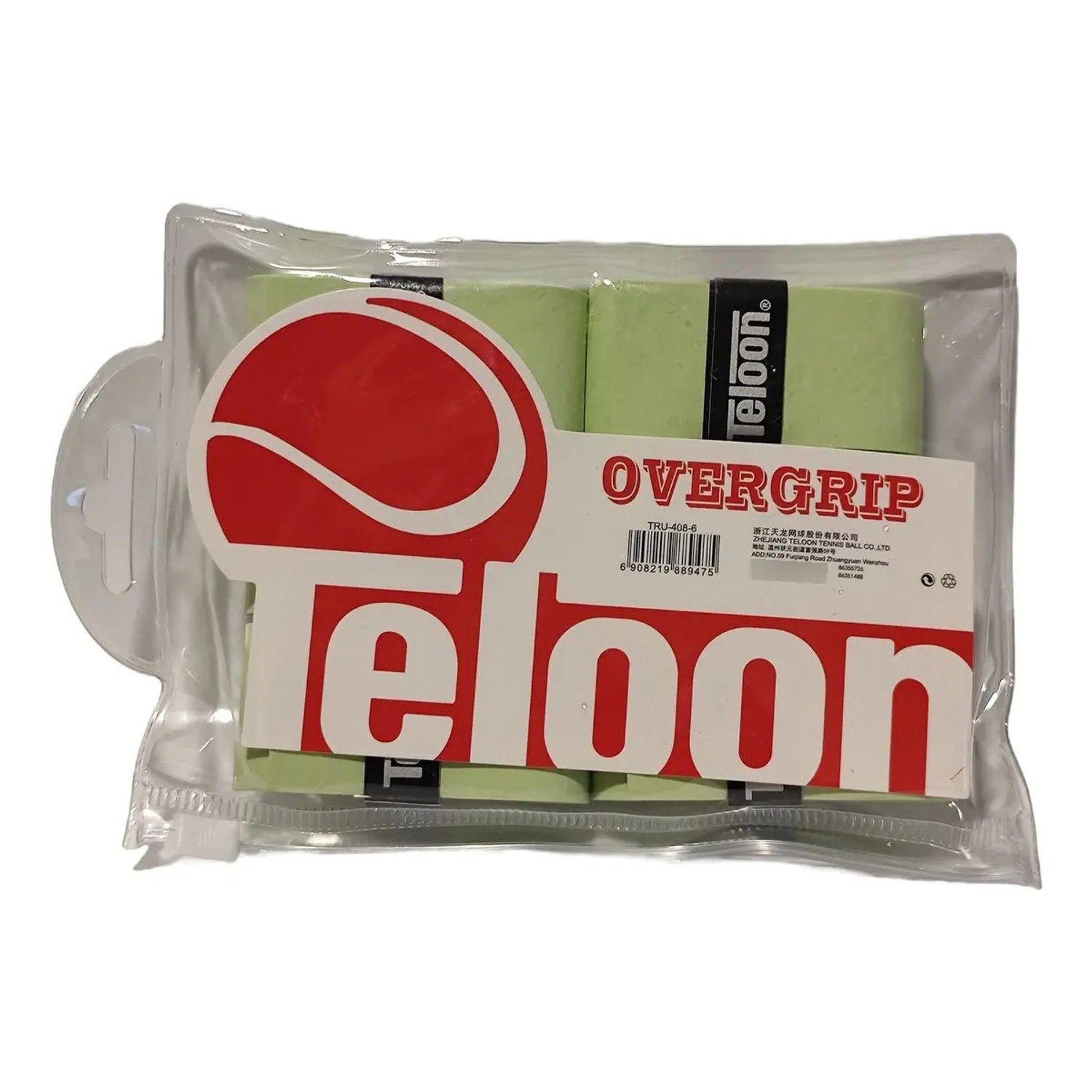 Overgrip Pro Teloon 6 Pcs Tenis Y Pádel-0