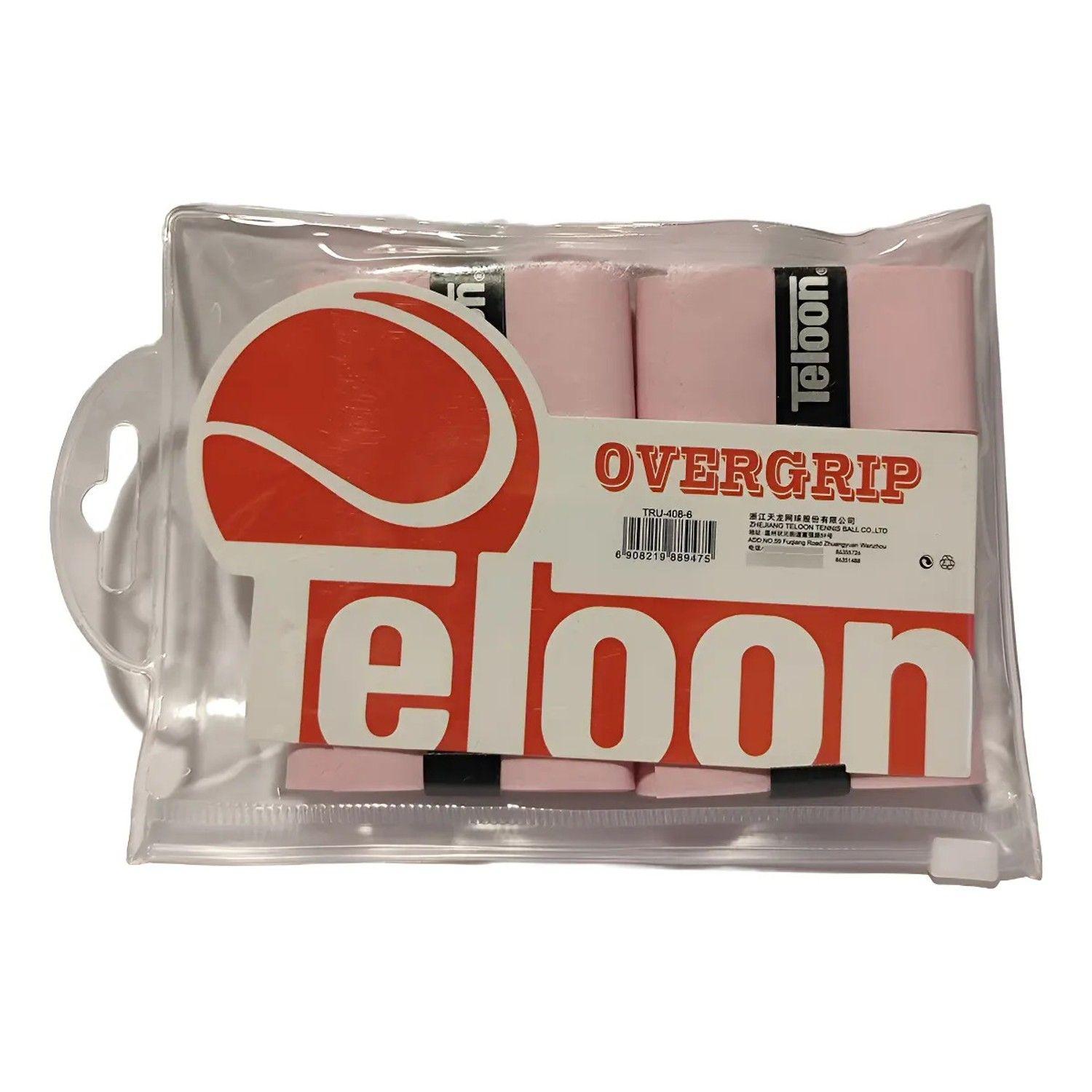 Overgrip Pro Teloon 6 Pcs Tenis Y Pádel-0