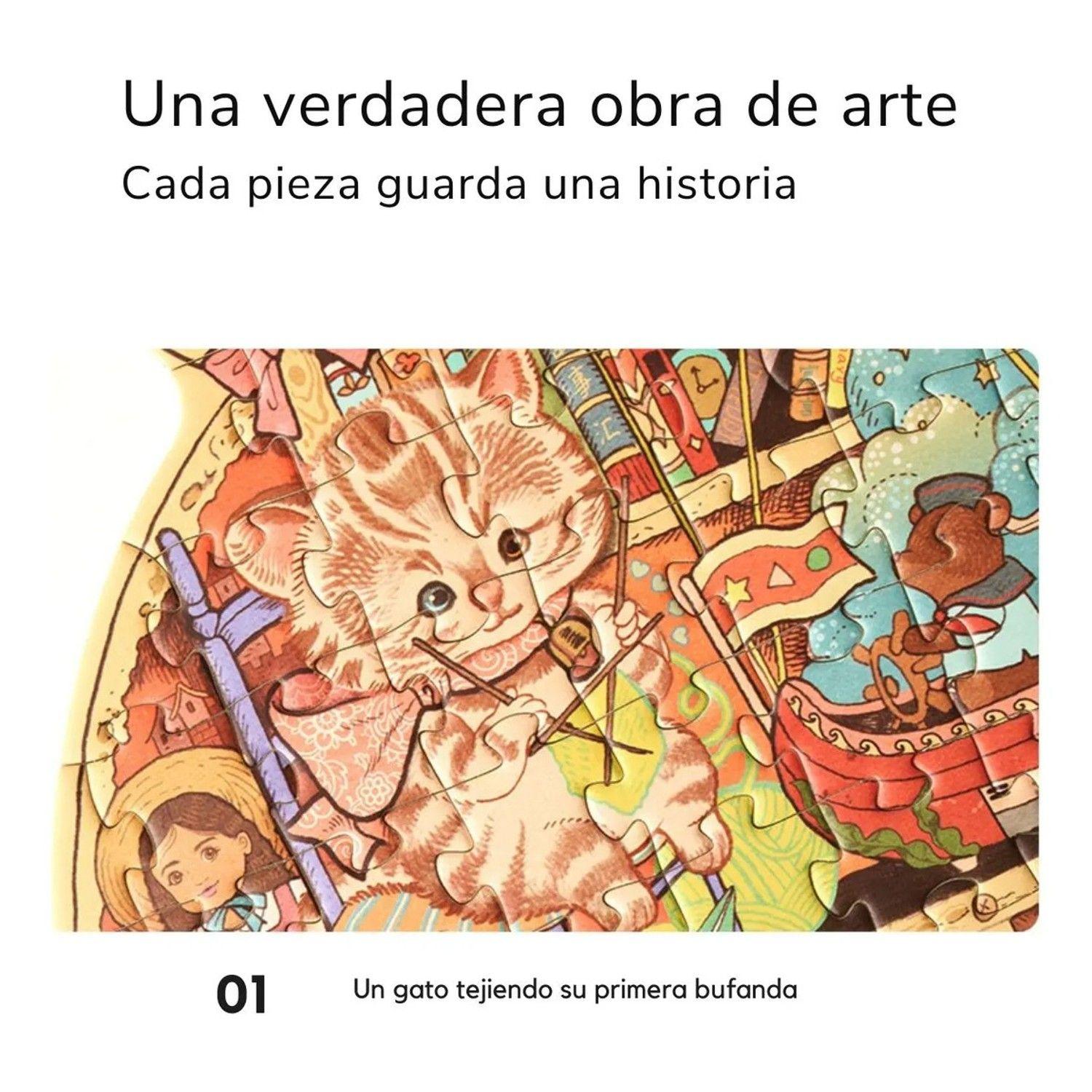 Puzzle De Oso Para Niños +6 Años 246 Piezas Arte Mideer-1