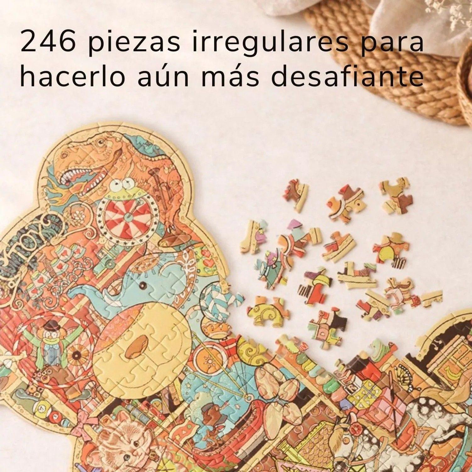 Puzzle De Oso Para Niños +6 Años 246 Piezas Arte Mideer-3