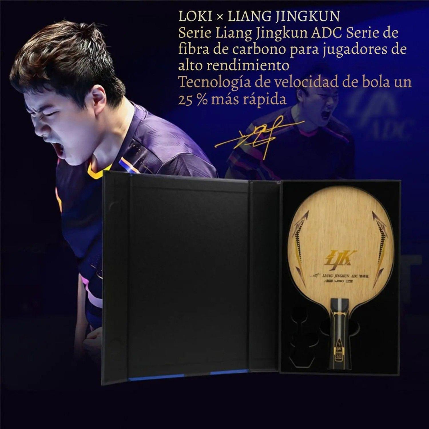 Madero Profesional Tenis De Mesa Liang Jingkun Adc Off+ Loki-1
