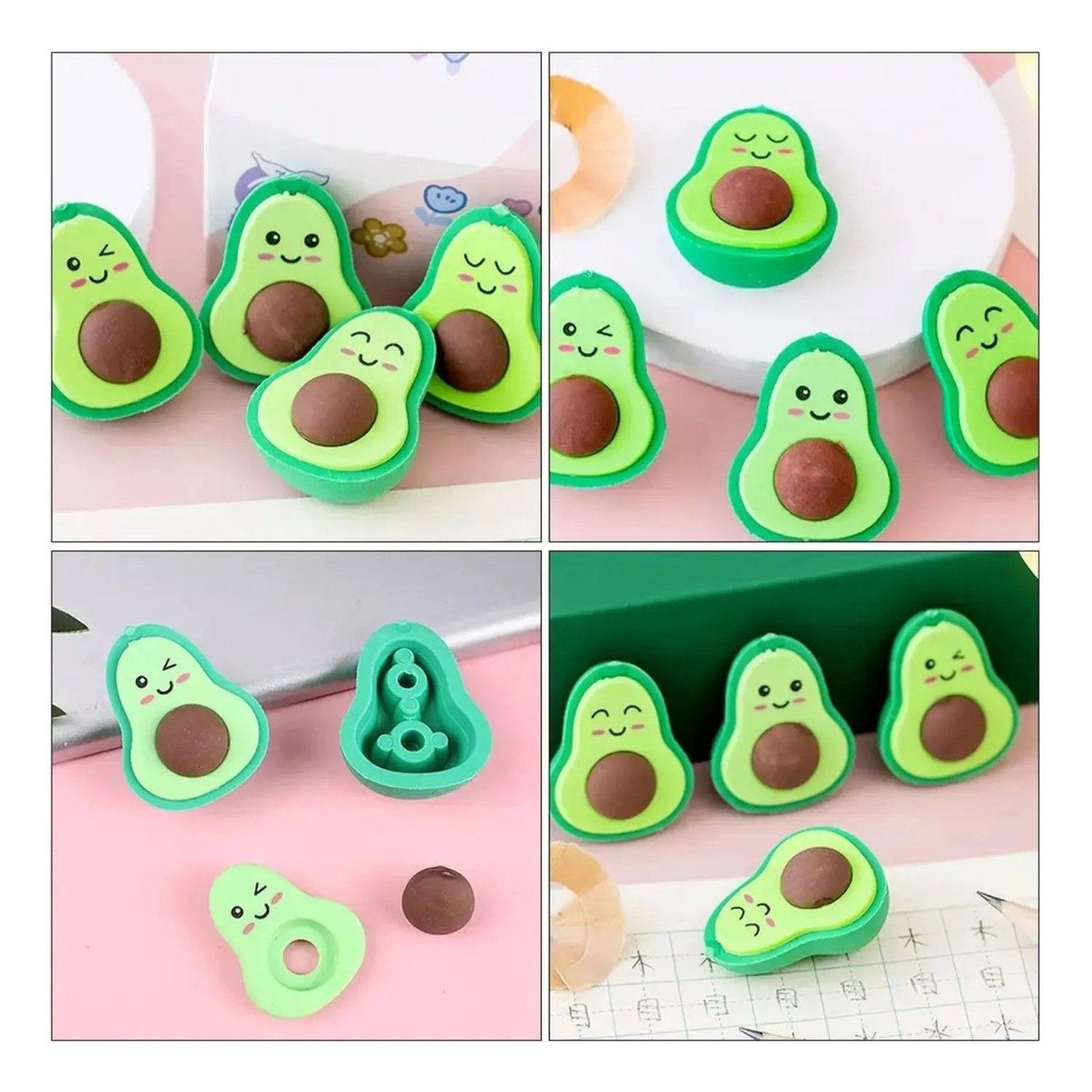 Pack 36 Gomas De Borrar Con Forma De Palta - Cumpleaños-2