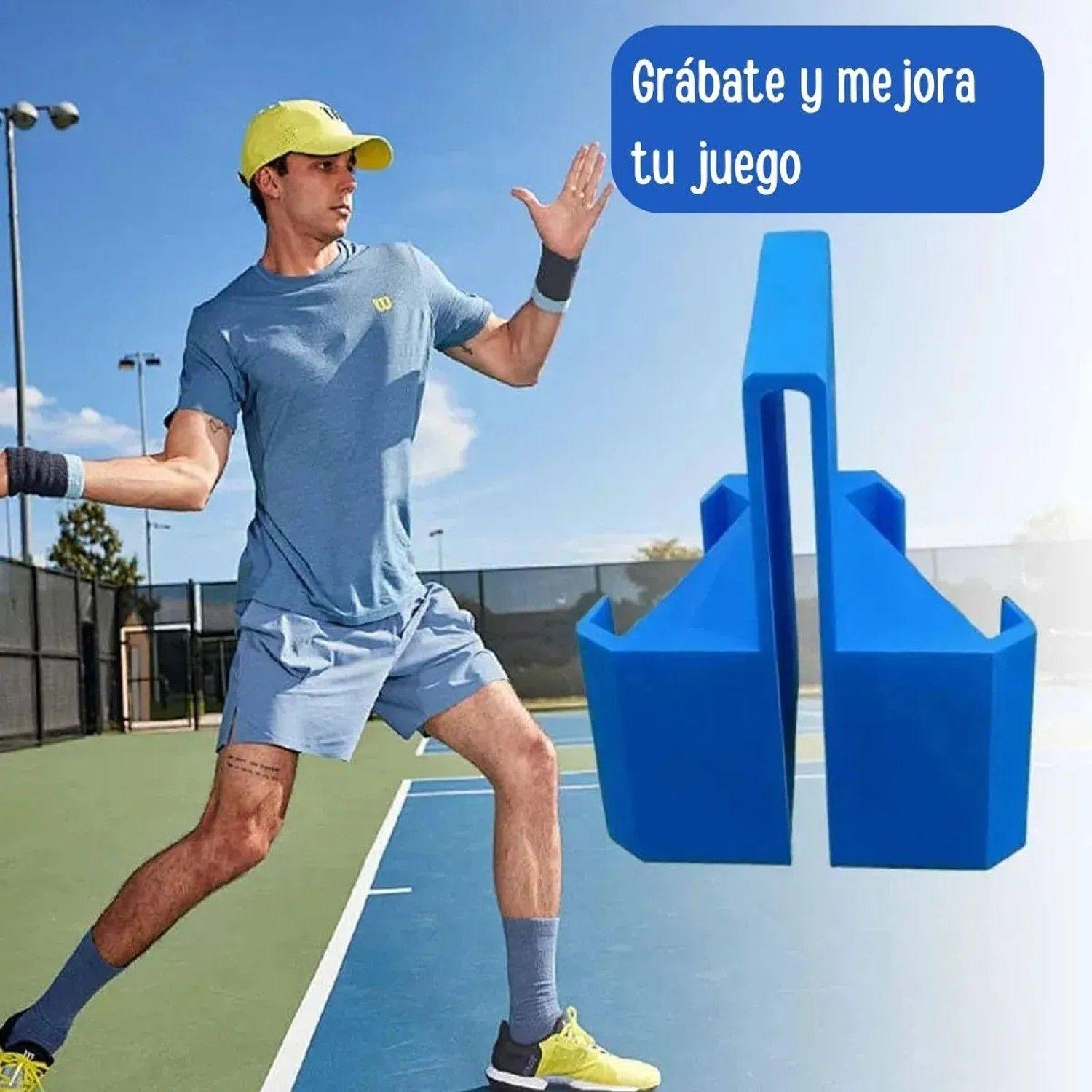 Soporte Doble Para Teléfono En Red Tenis / Padel-3