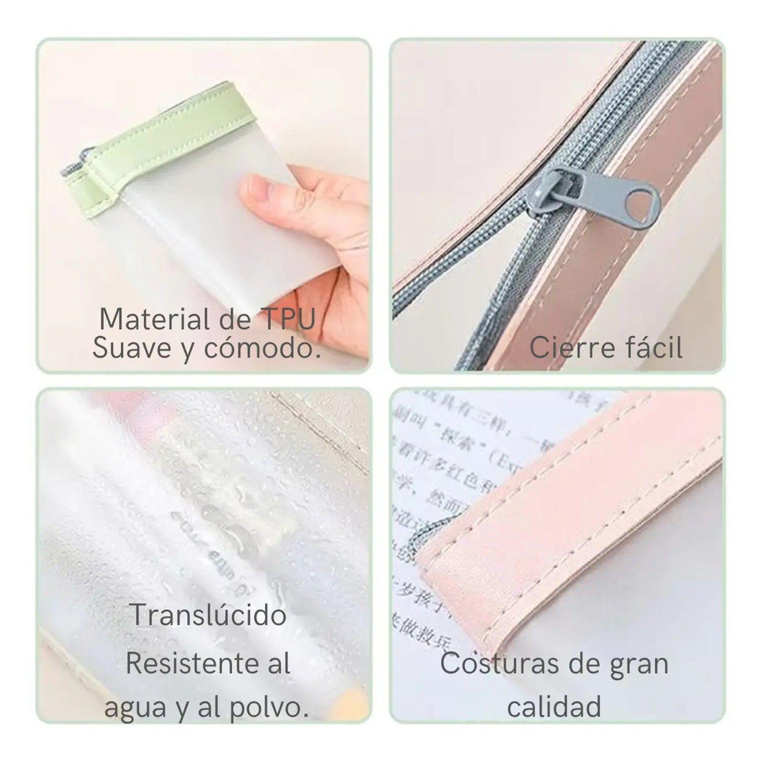 Estuche Para Lápices Transparente Modelo Nórdico-3