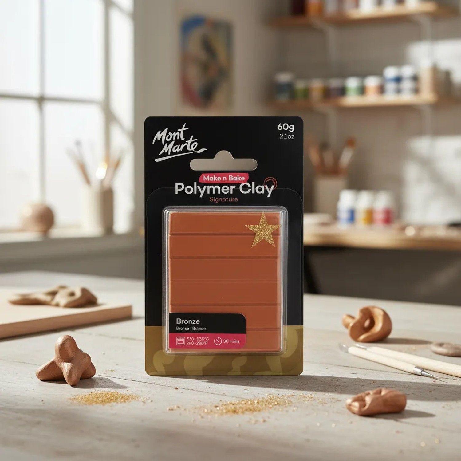 Arcilla Polimérica Mont Marte Para Modelar Y Hornear 60 G-5
