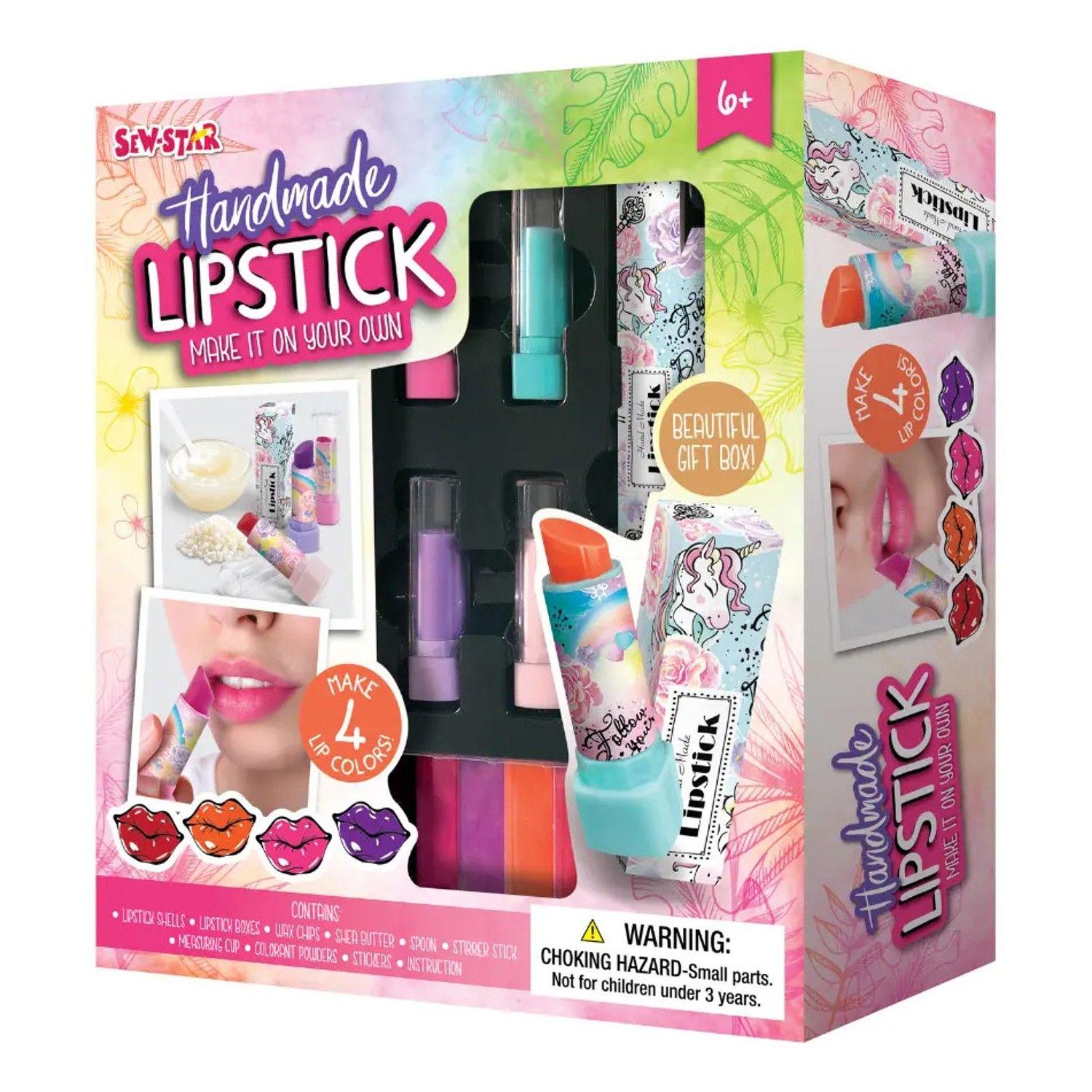 Kit De Manualidades Fabrica Tu Propio Labial Para Niñas-0
