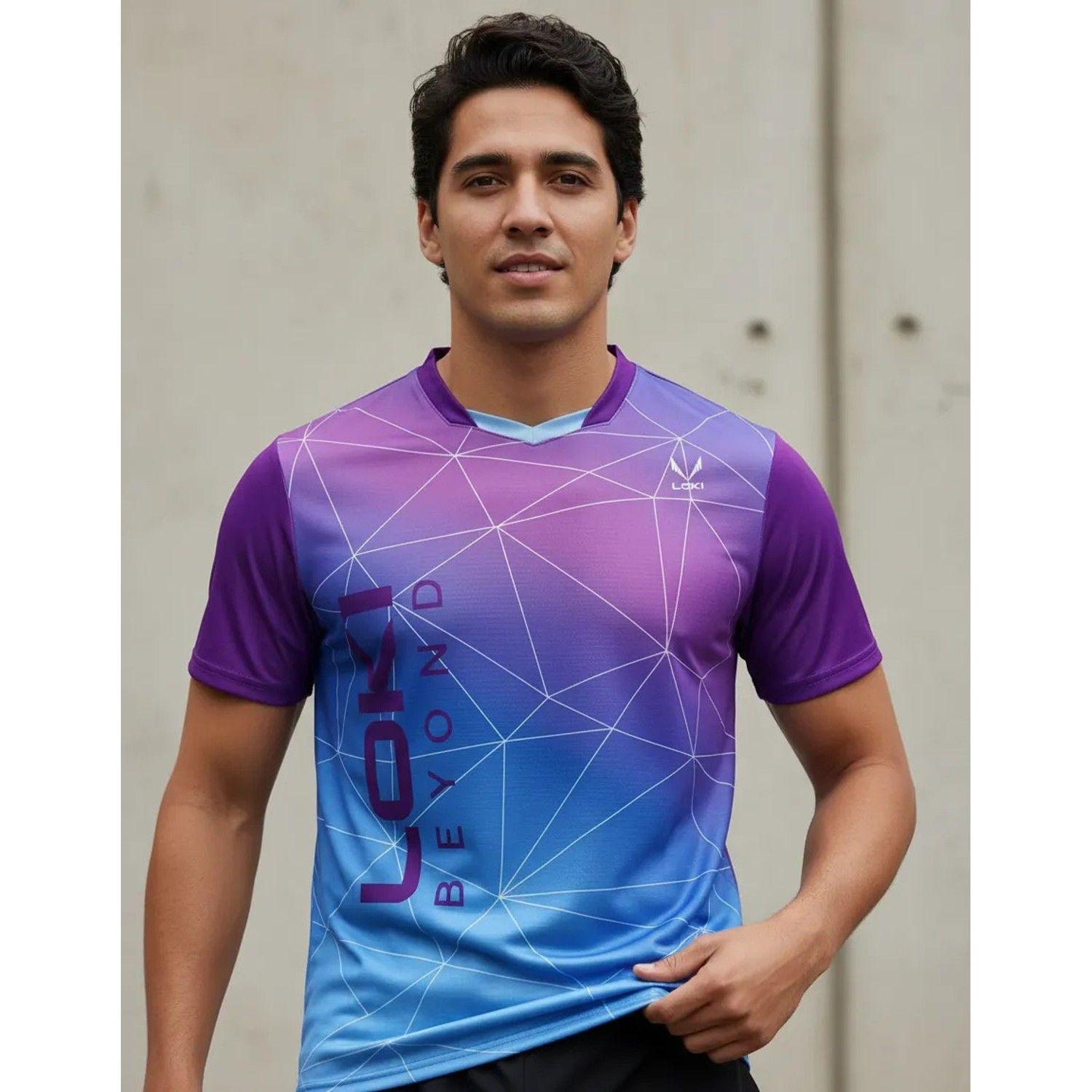 Polera Deportiva Loki Tenis De Mesa Secado Rápido Unisex-0