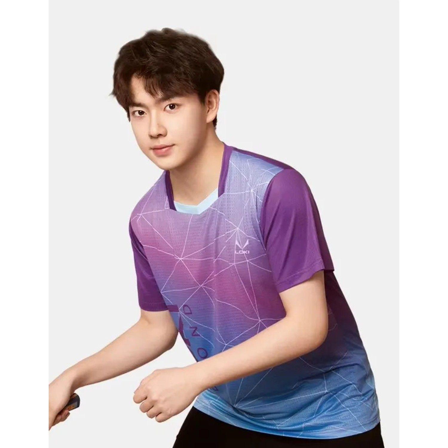 Polera Deportiva Loki Tenis De Mesa Secado Rápido Unisex-2