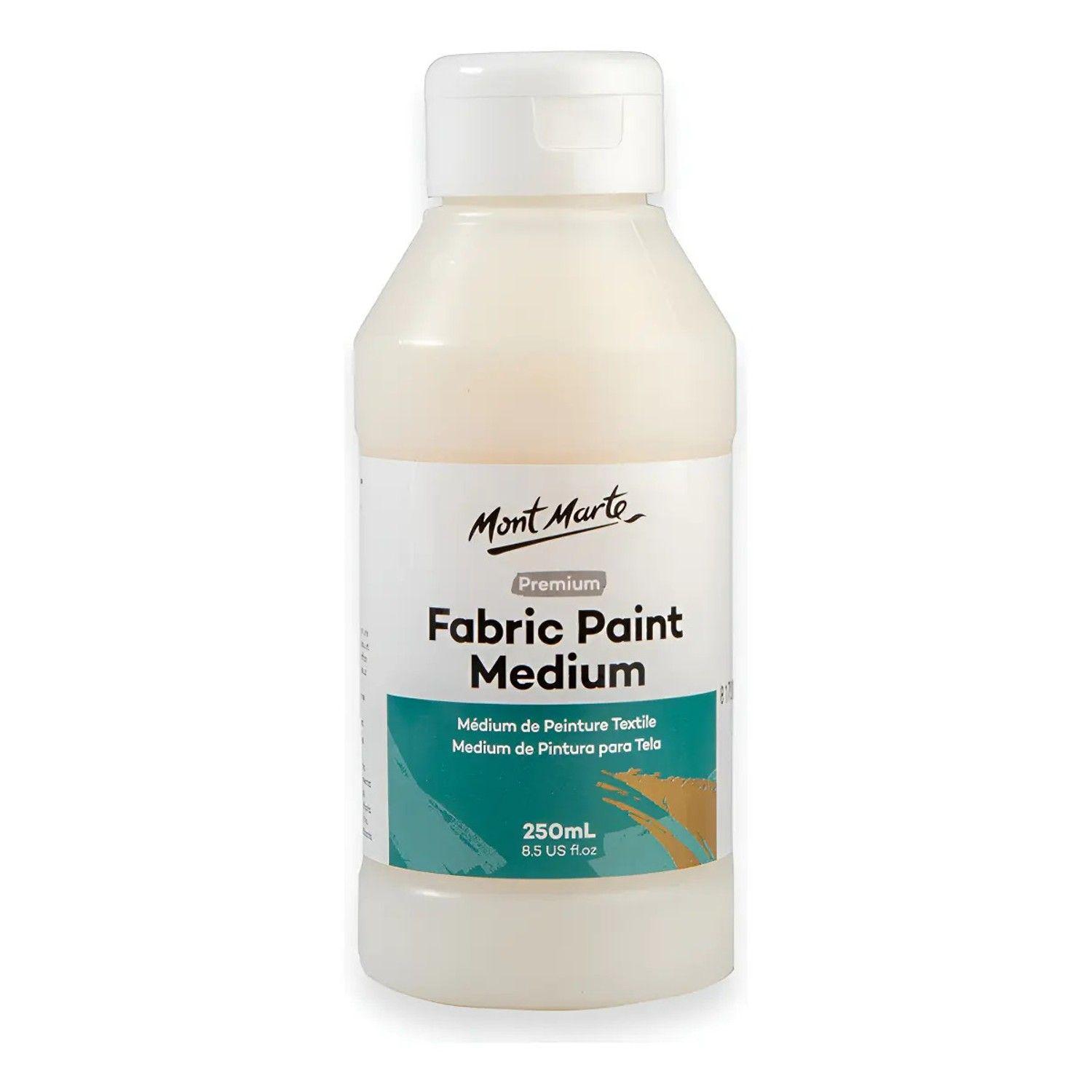 Médium Acrílico Mont Marte Blanco 250ml Para Pintura En Tela-0