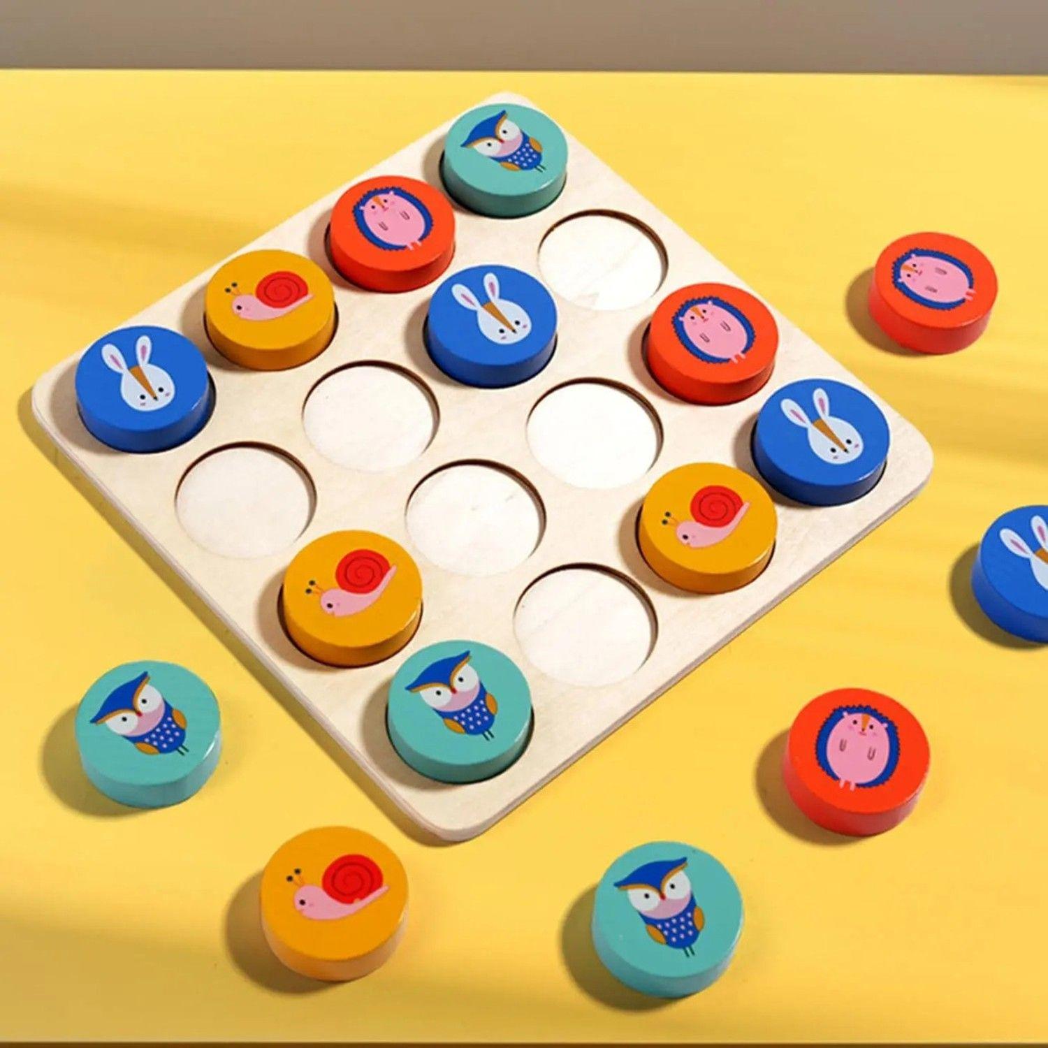 Sudoku De Madera Para Pre Escolares Matemáticas Montessori-3
