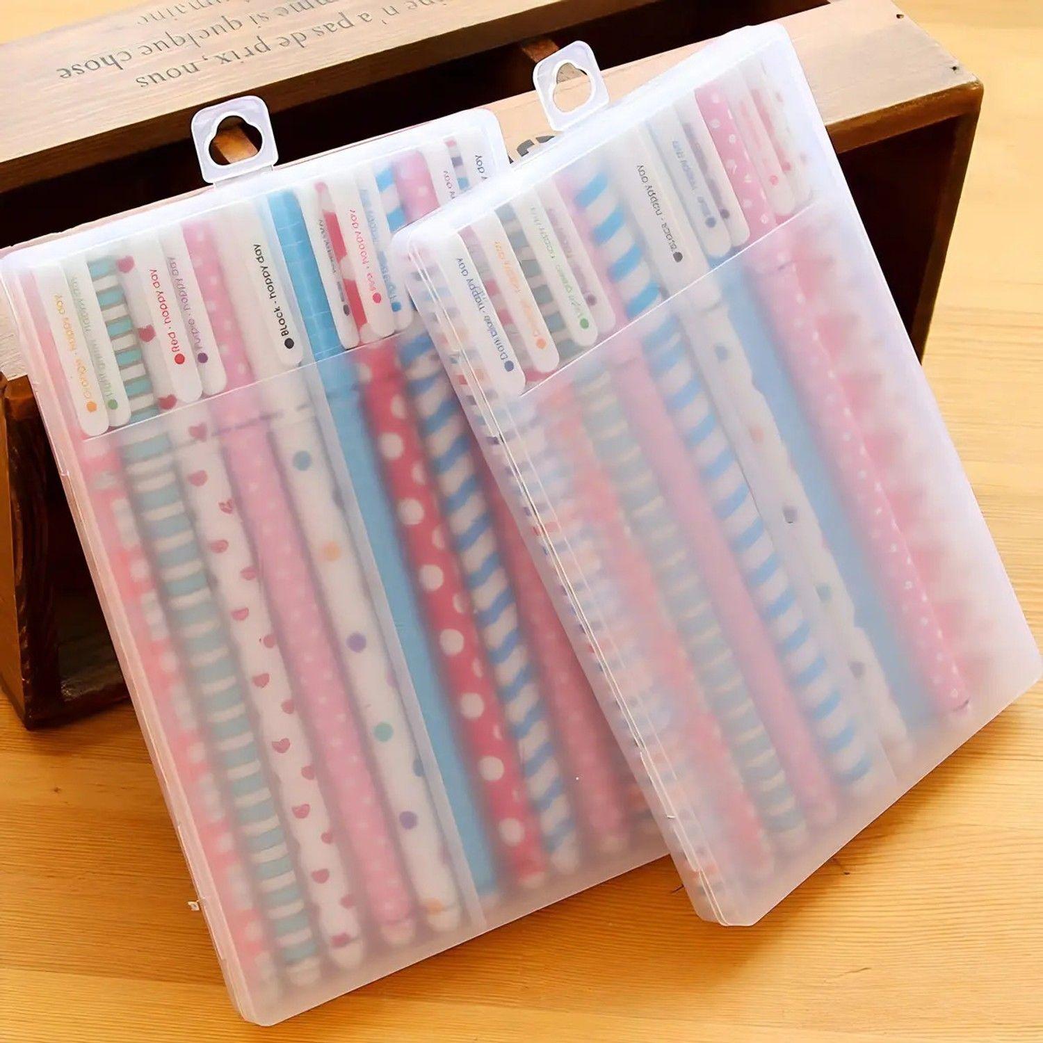 Lápices Gel Punta Fina 0,38mm Kawaii-2