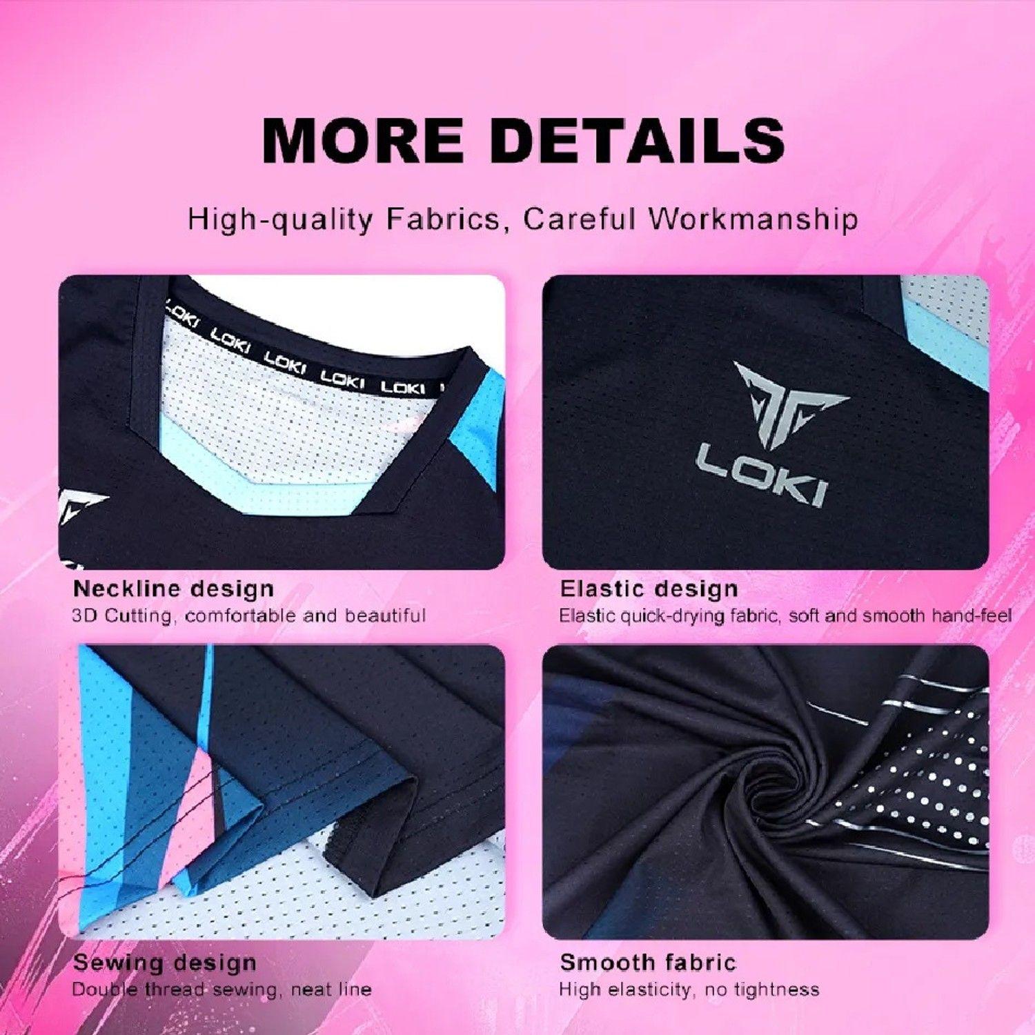 Polera Deportiva Loki Tenis De Mesa Secado Rápido Unisex-2