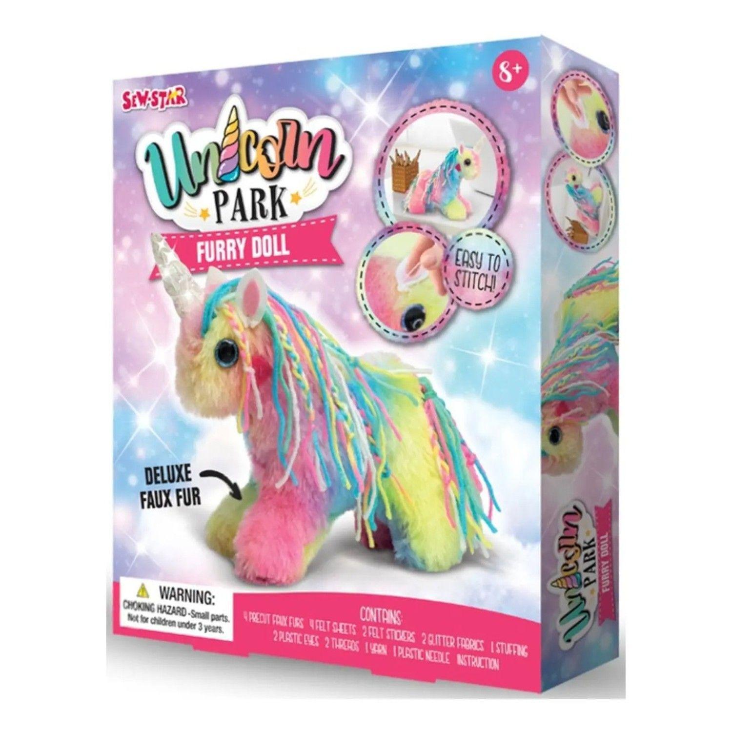 Set Manualidades Crea Un Mini Peluche De Unicornio-0