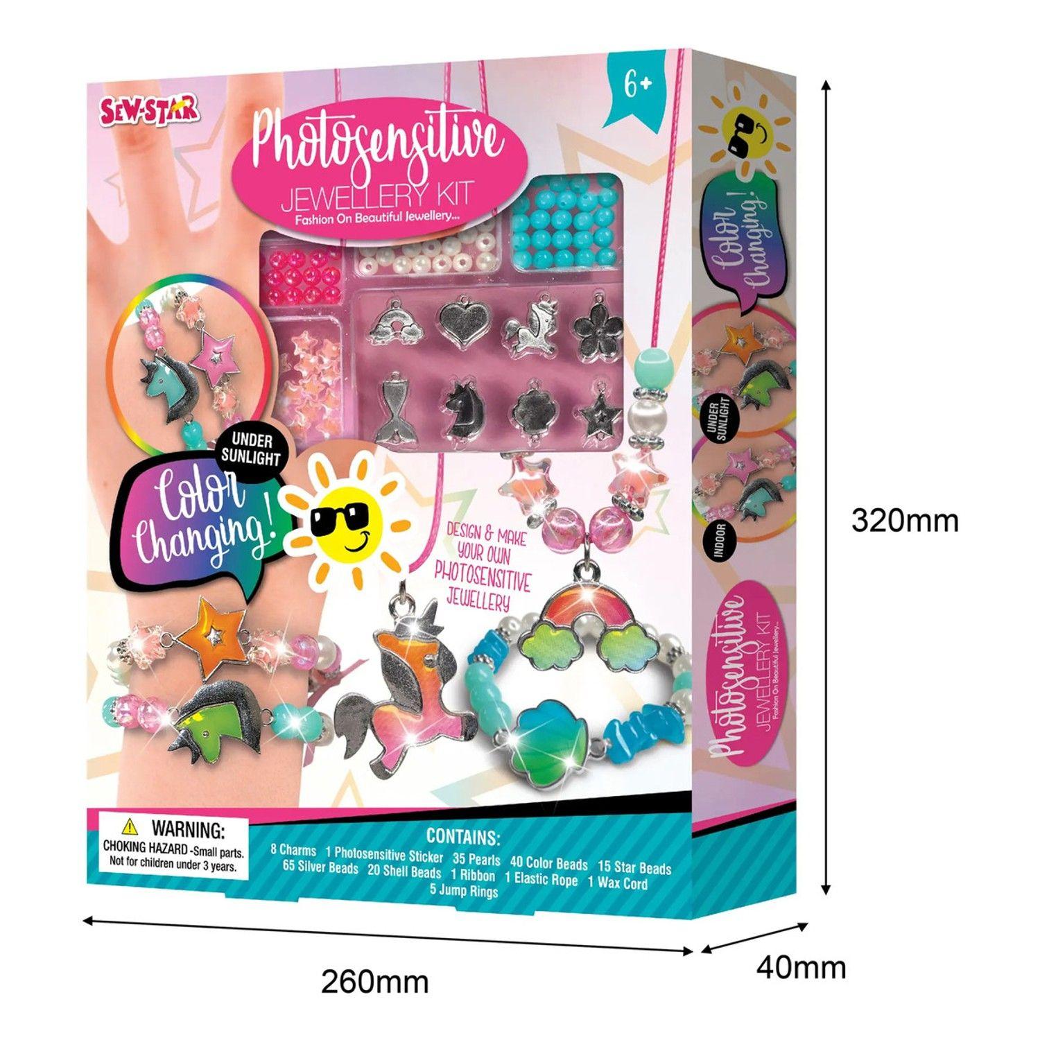 Sew-star Kit Joyas Y Pulseras Fotosensibles Para Bisutería-5