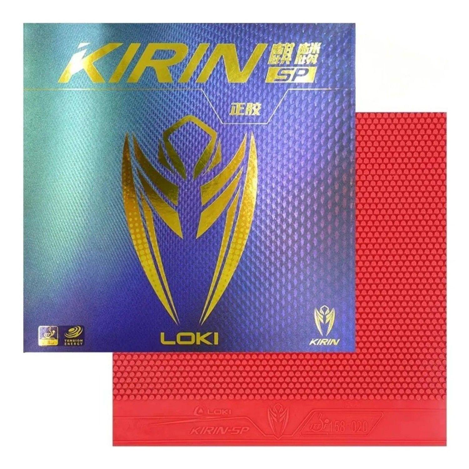 Goma Profesional Tenis De Mesa Poro Corto Loki Kirin Sp-0