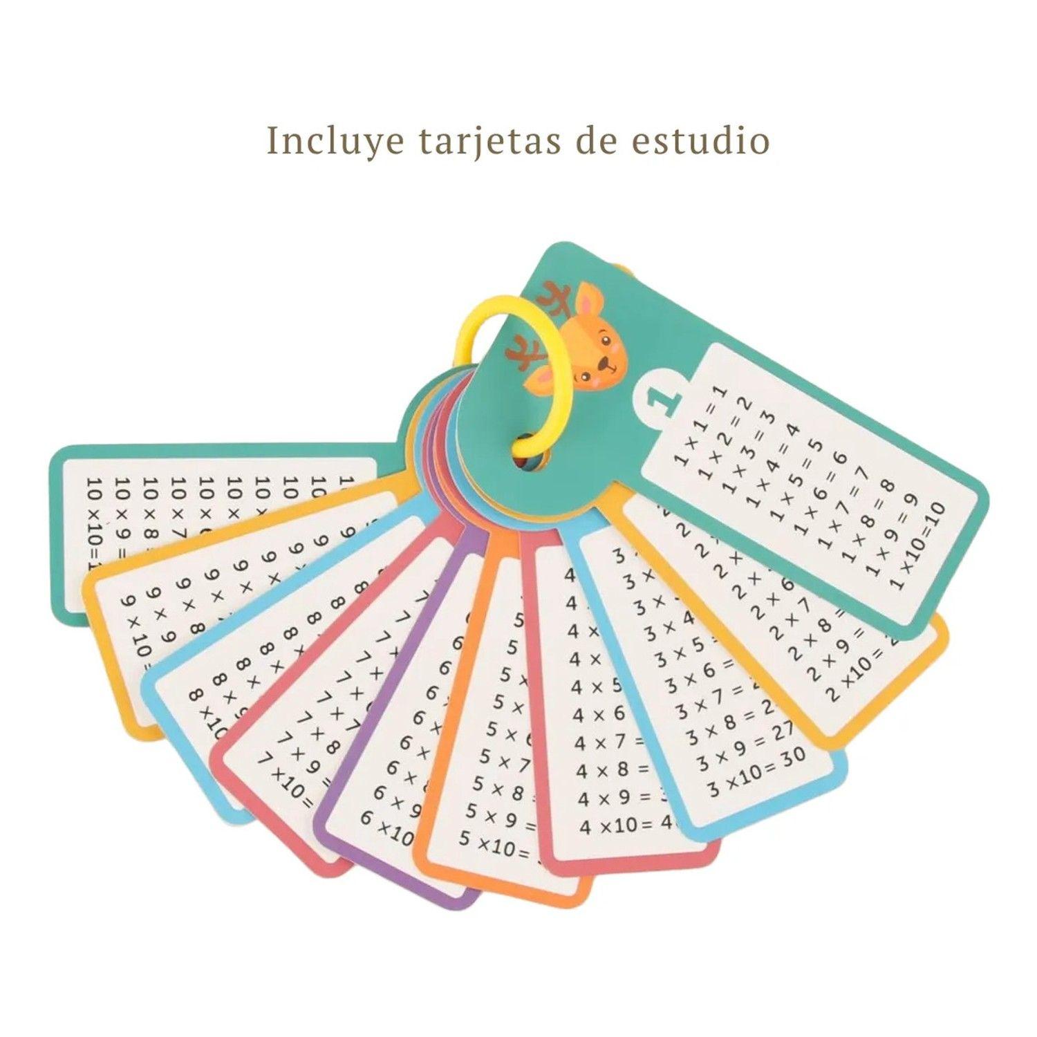 Tablero De Multiplicar Juego Educativo Montessori Matemática-3