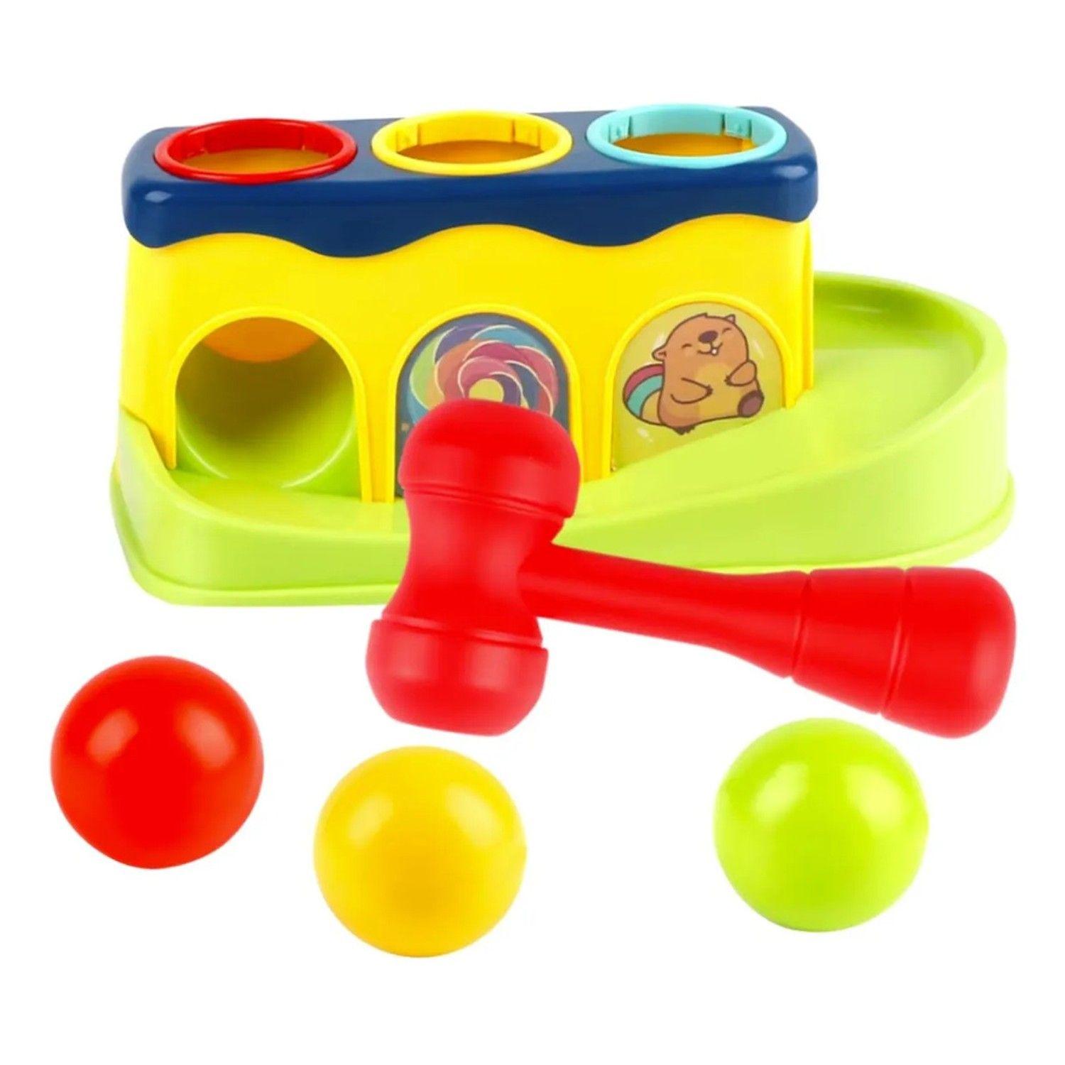Juguete Educativo Golpea La Bola De Color Para Bebés 1 Año-1