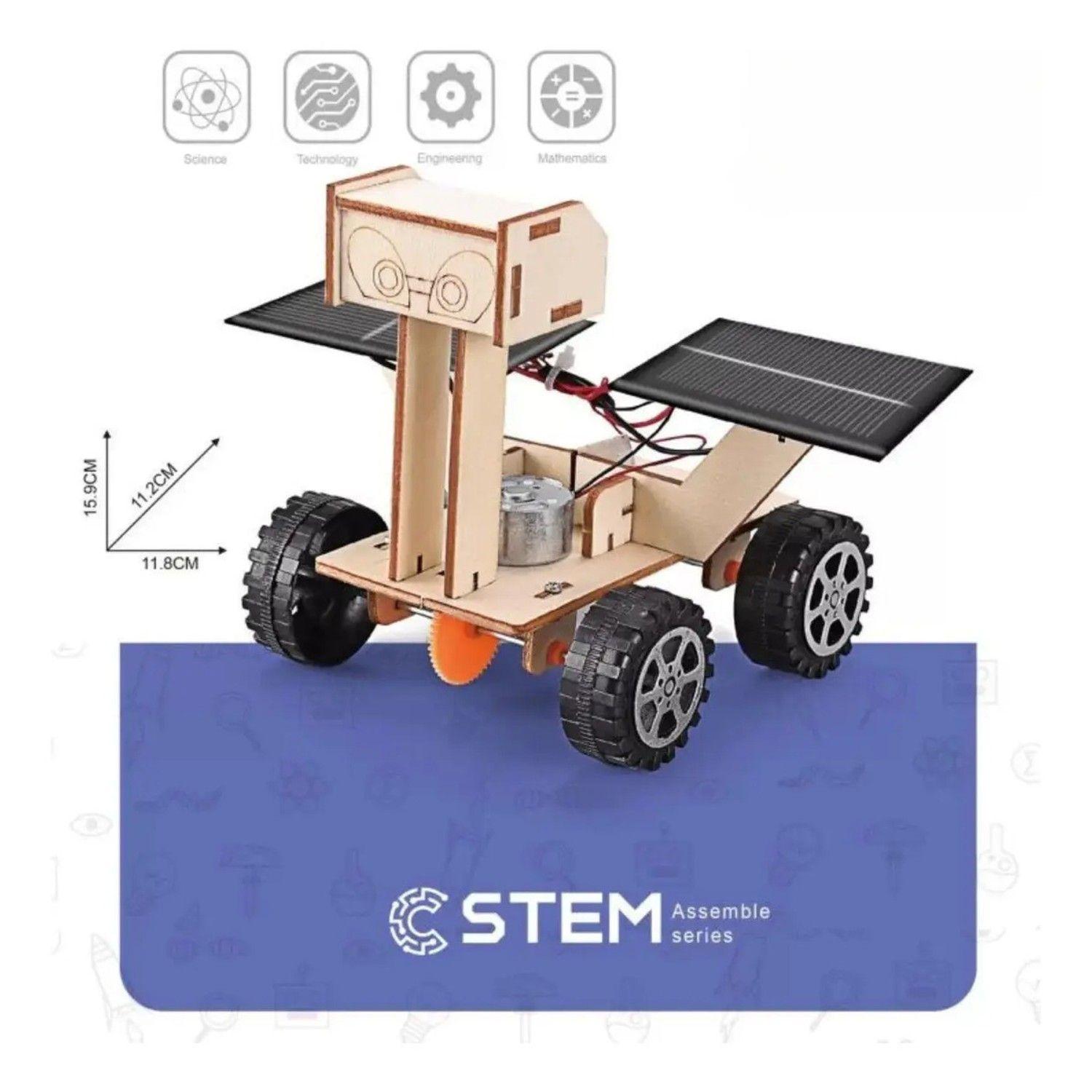 Experimento Construye Un Vehículo Espacial Rover Solar-2