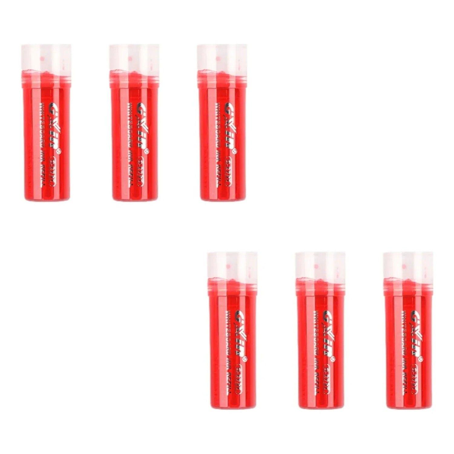 Pack 6 Recargas Tinta Plumon De Pizarra Compatible Pilot V-0