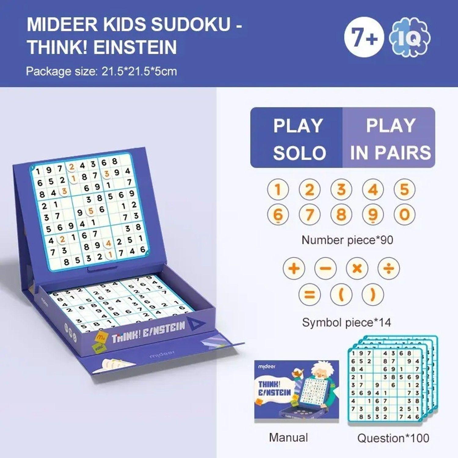 Sudoku Einstein Para Niños - Juego De Mesa-1