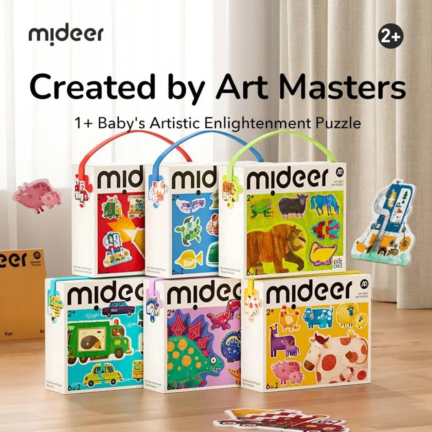 Puzzle Mideer Dinosaurios 22 Piezas 2-4 Años-2