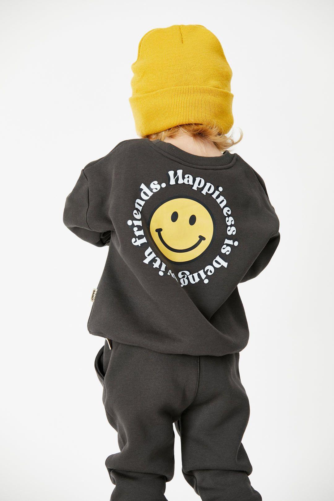 7518 - Poleron kids Bogart gris -1