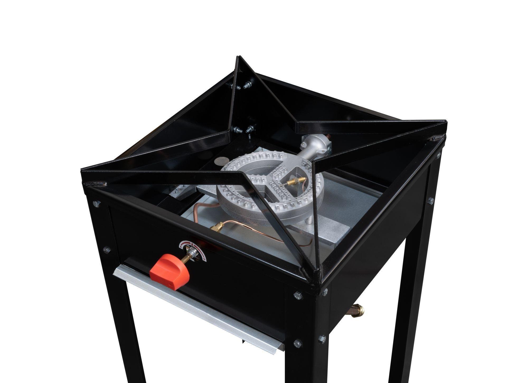 Anafe Ticgas 1 Quemador bajo. económico. (Quemador 180mm) Gas Natural-2