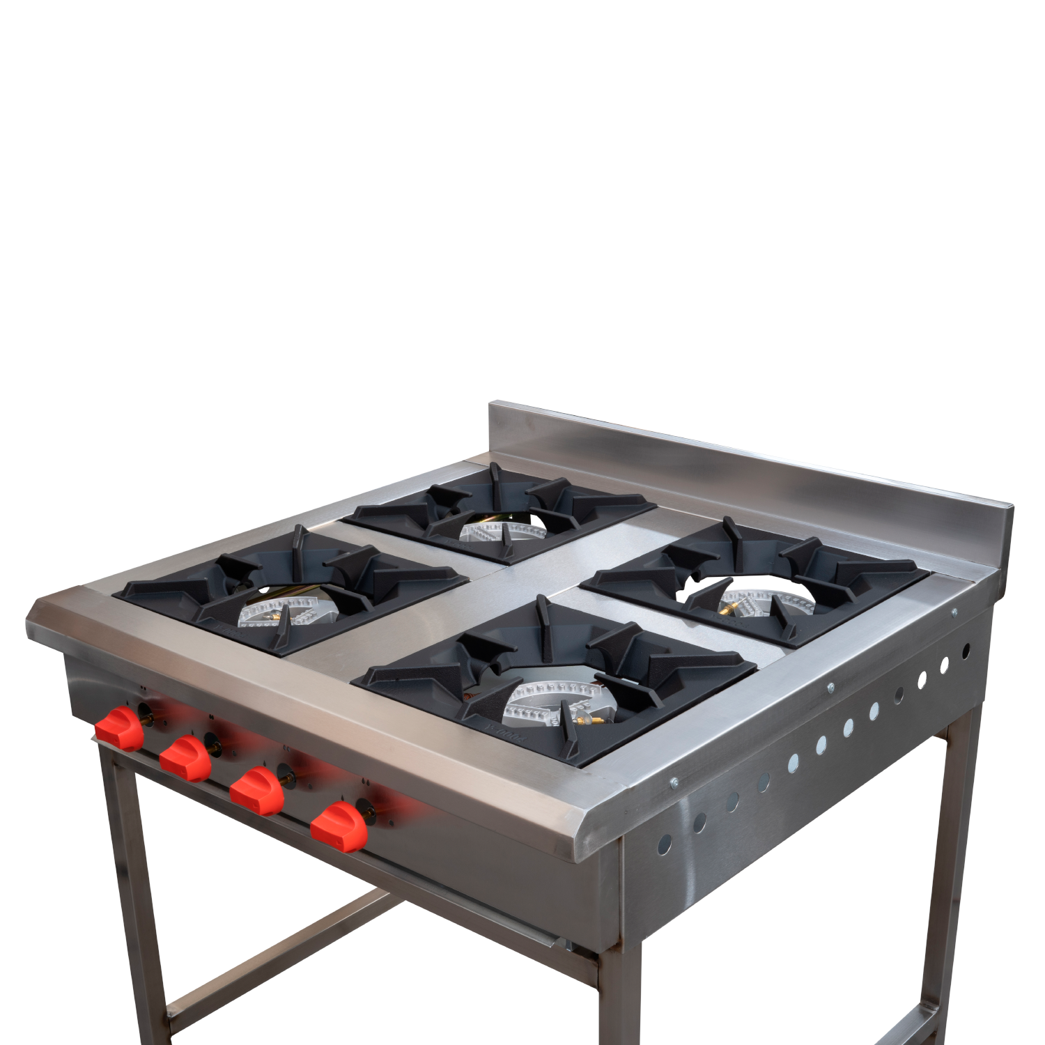 Anafe:Ticgas 4Platos-18 Inox gas Natural-4