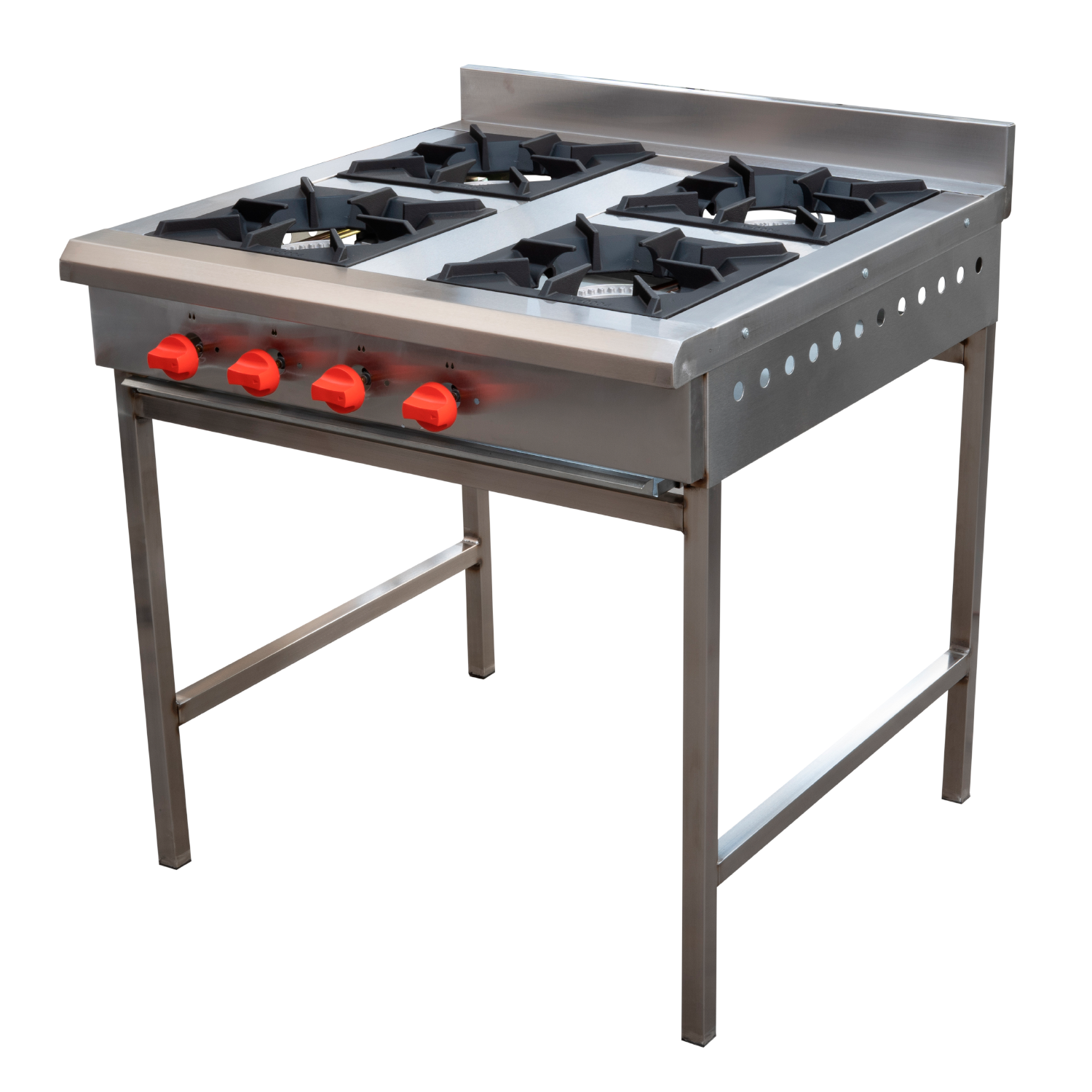 Anafe Ticgas 4Platos-18 Inox gas Licuado-3