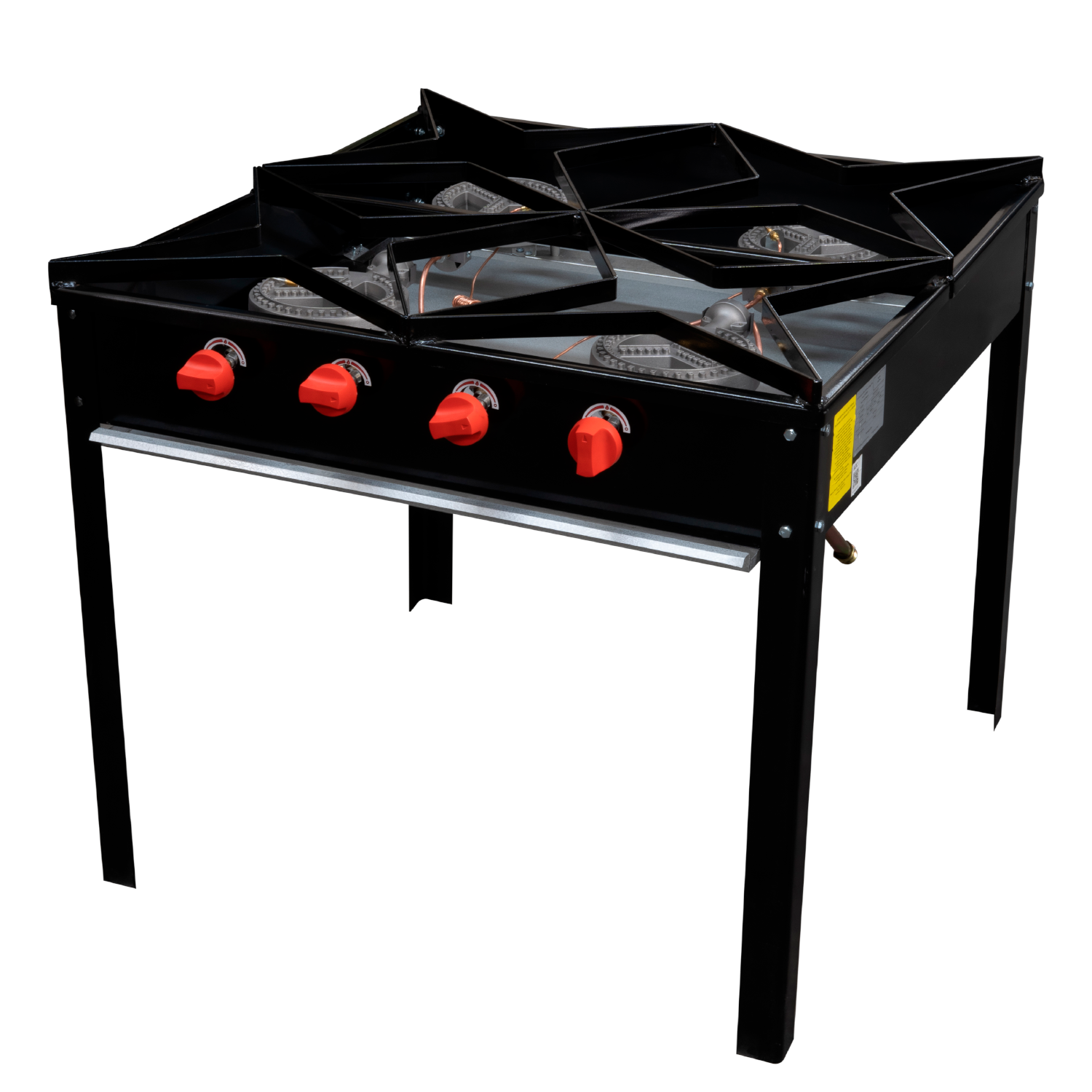 Anafe Ticgas 4 Quemadores bajo. económico. (Quemador 180mm) Gas Natural-2