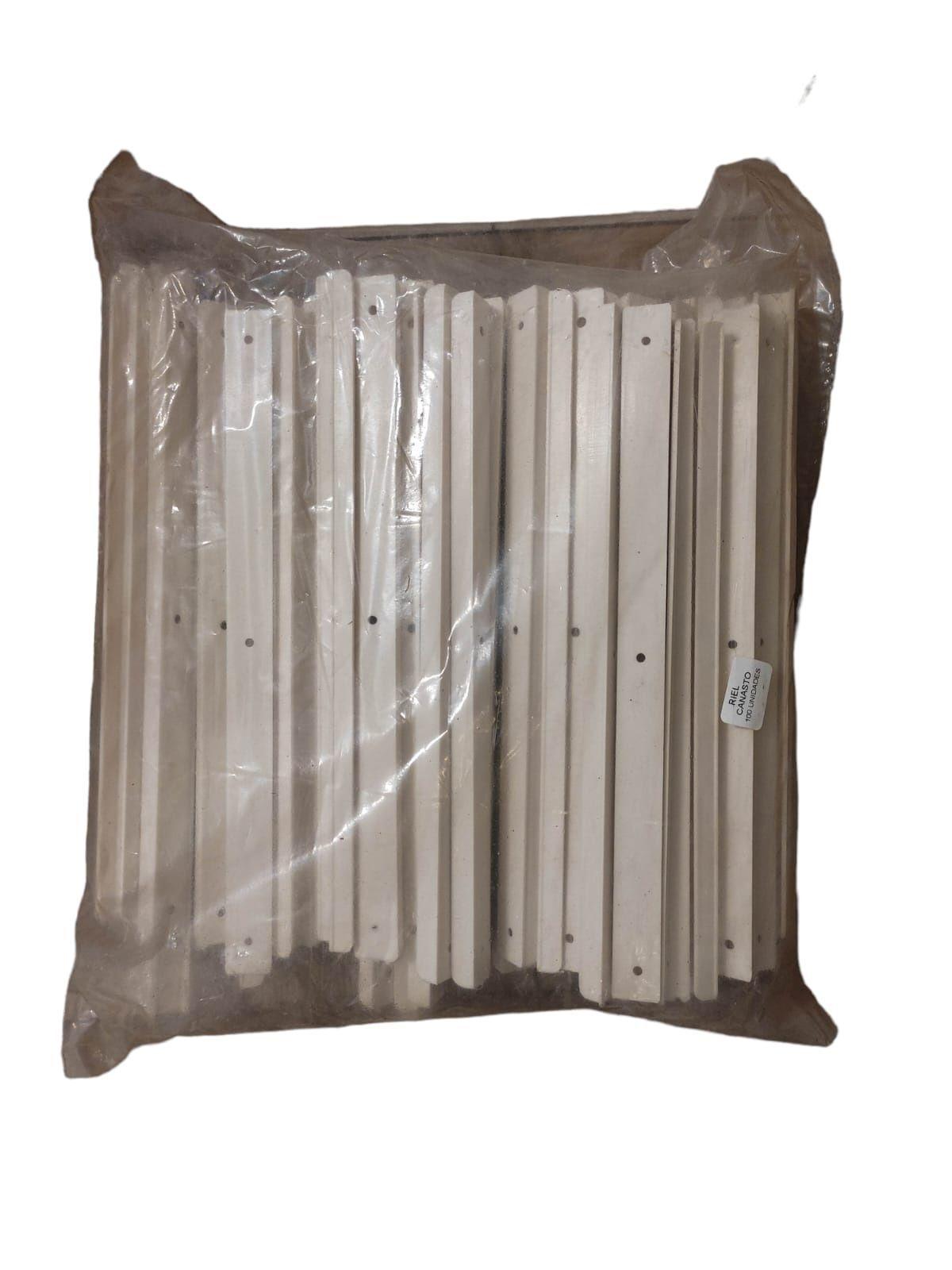 Riel Plastico para canasto verdulero Bolsa 100 unidades-4