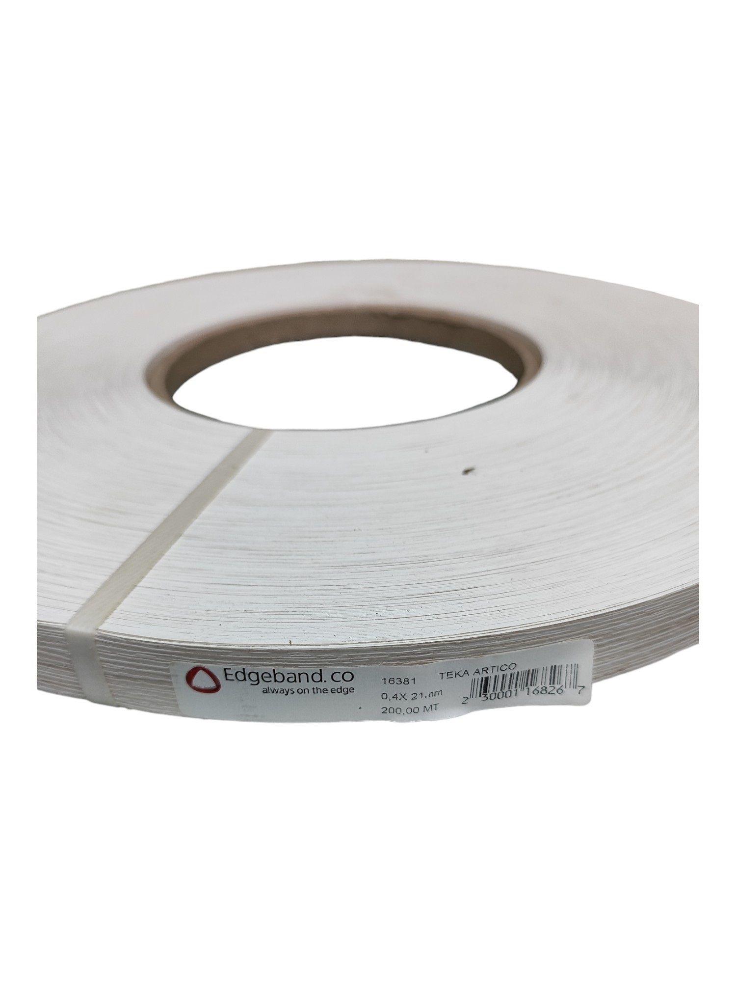 Tapacanto Pvc Rollo 200 mt 21mm Teka Artico-2
