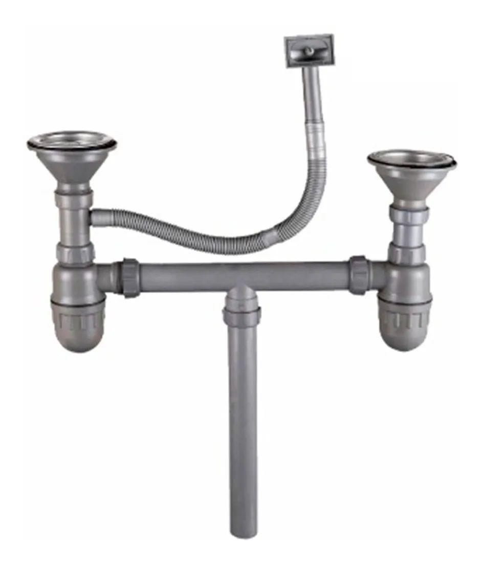 Acero Lavaplatos Sobreponer 120cm Kit Sif/Des LI-3