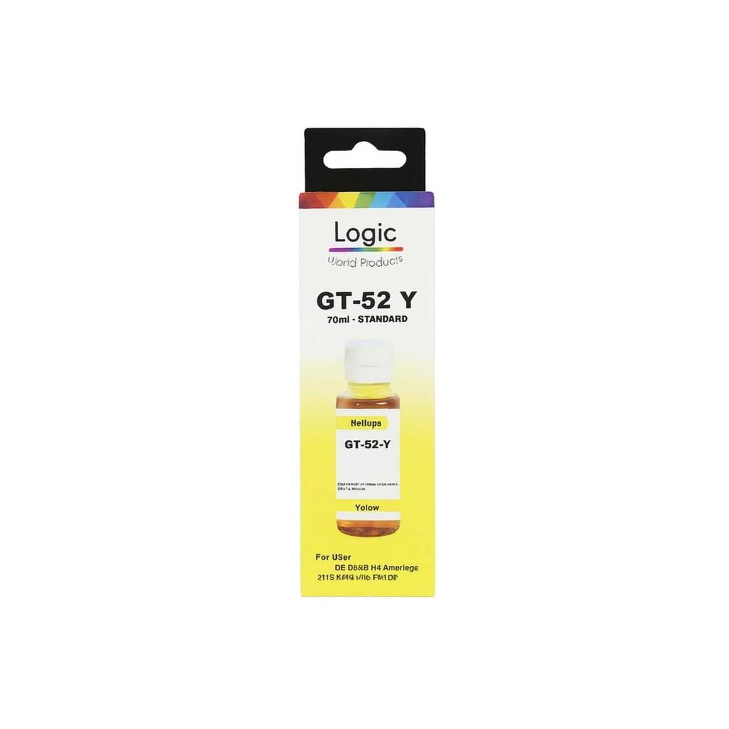 Botellas de Tinta Compatible Para GT53/GT52 Pack X2-4