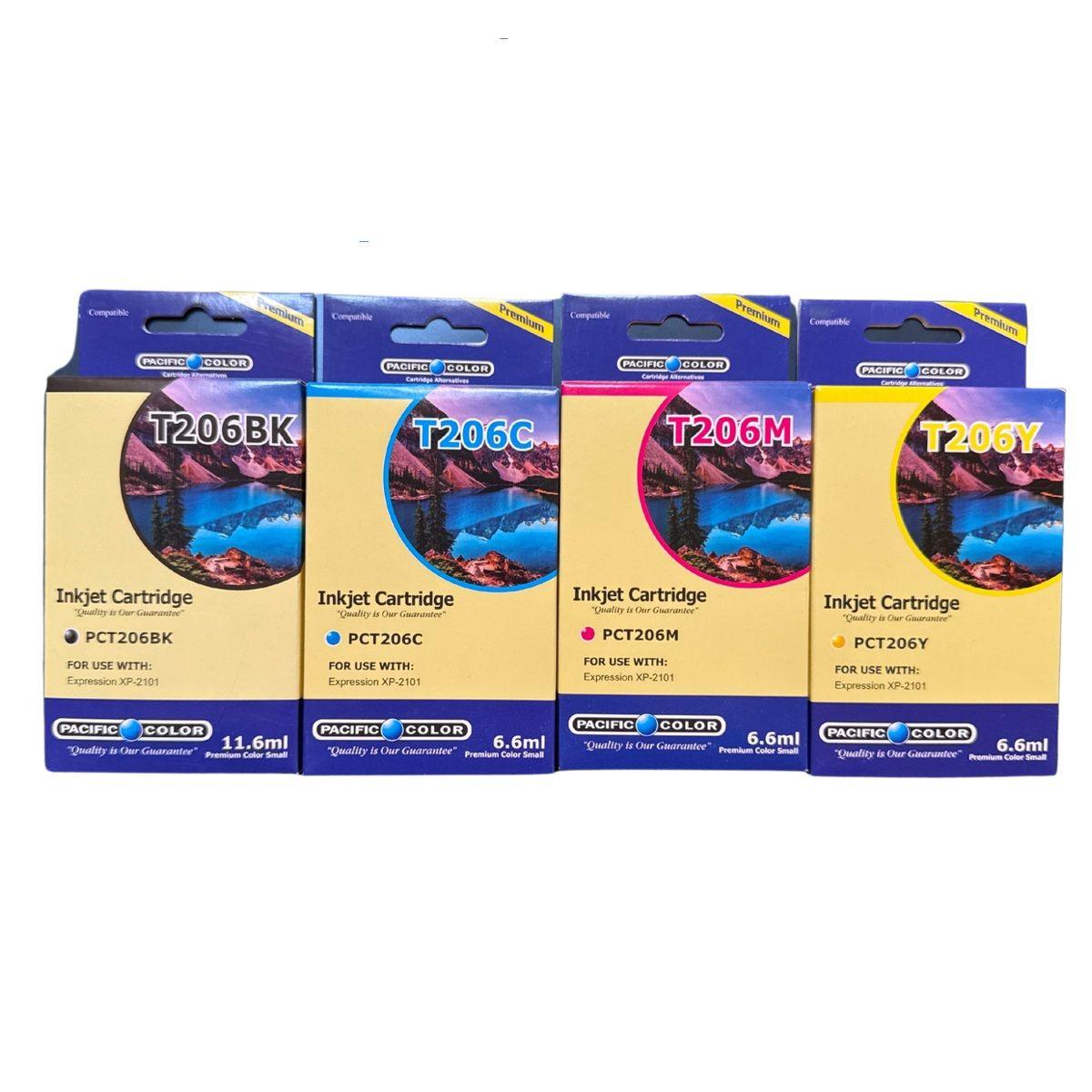 Pack Tintas Compatible para T206  X-2101 N/M/C/Y-0