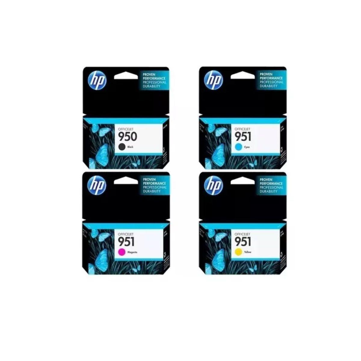 Pack Cartuchos hp 950-951 Original N/M/C/Y-1
