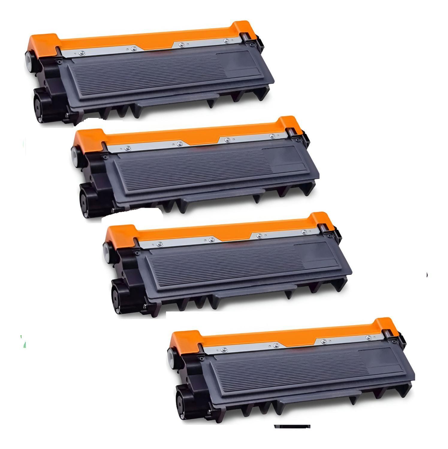 Pack 4 Toner Compatibles Para Tn-2370 Dcp-l2540dw Negro-0