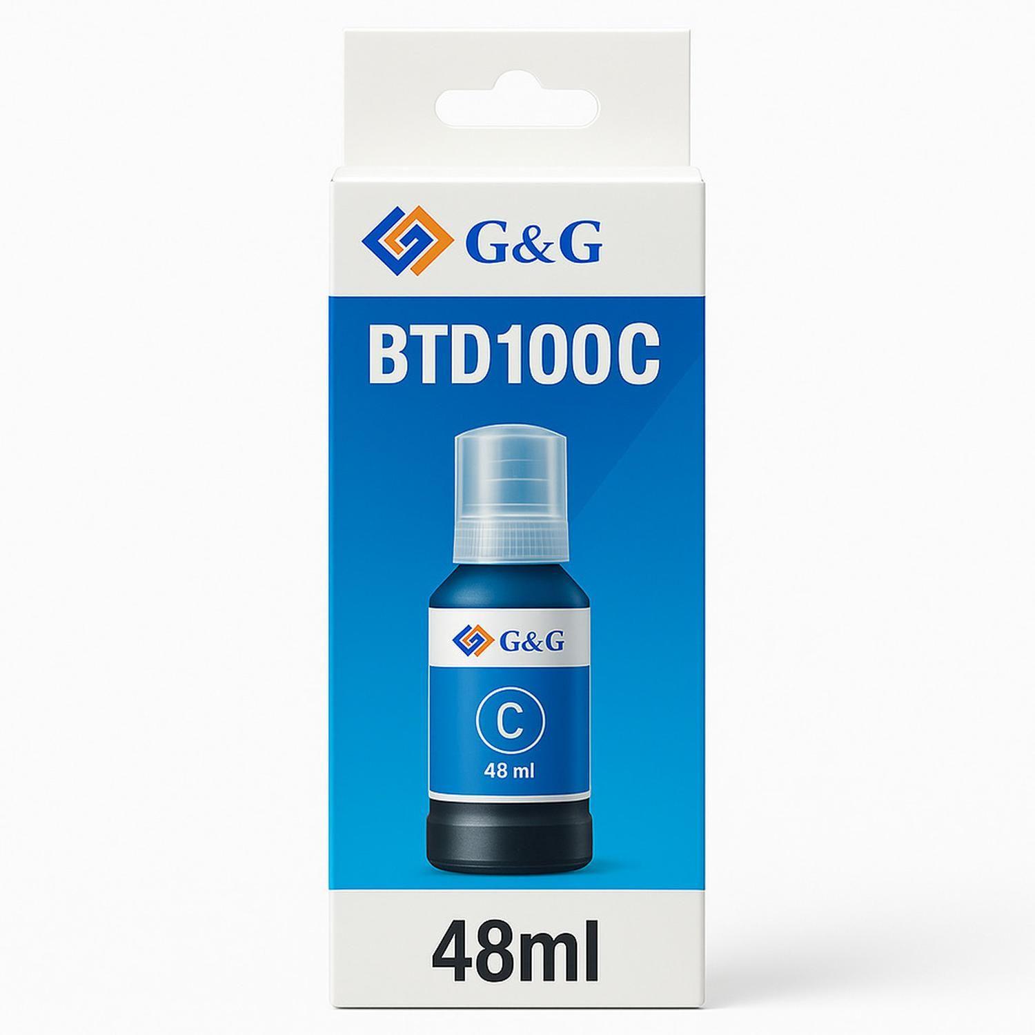 Botellas de Tinta Compatible para BTD100 Pack-2