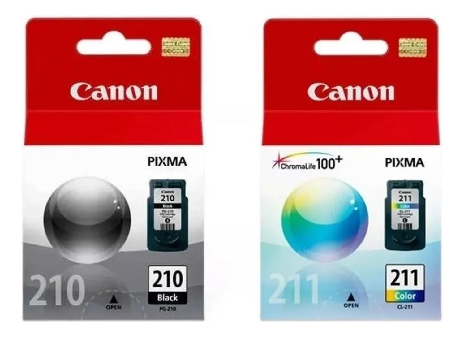 Cartuchos de Tinta Canon PG-210/CL-211 Original Pack-0