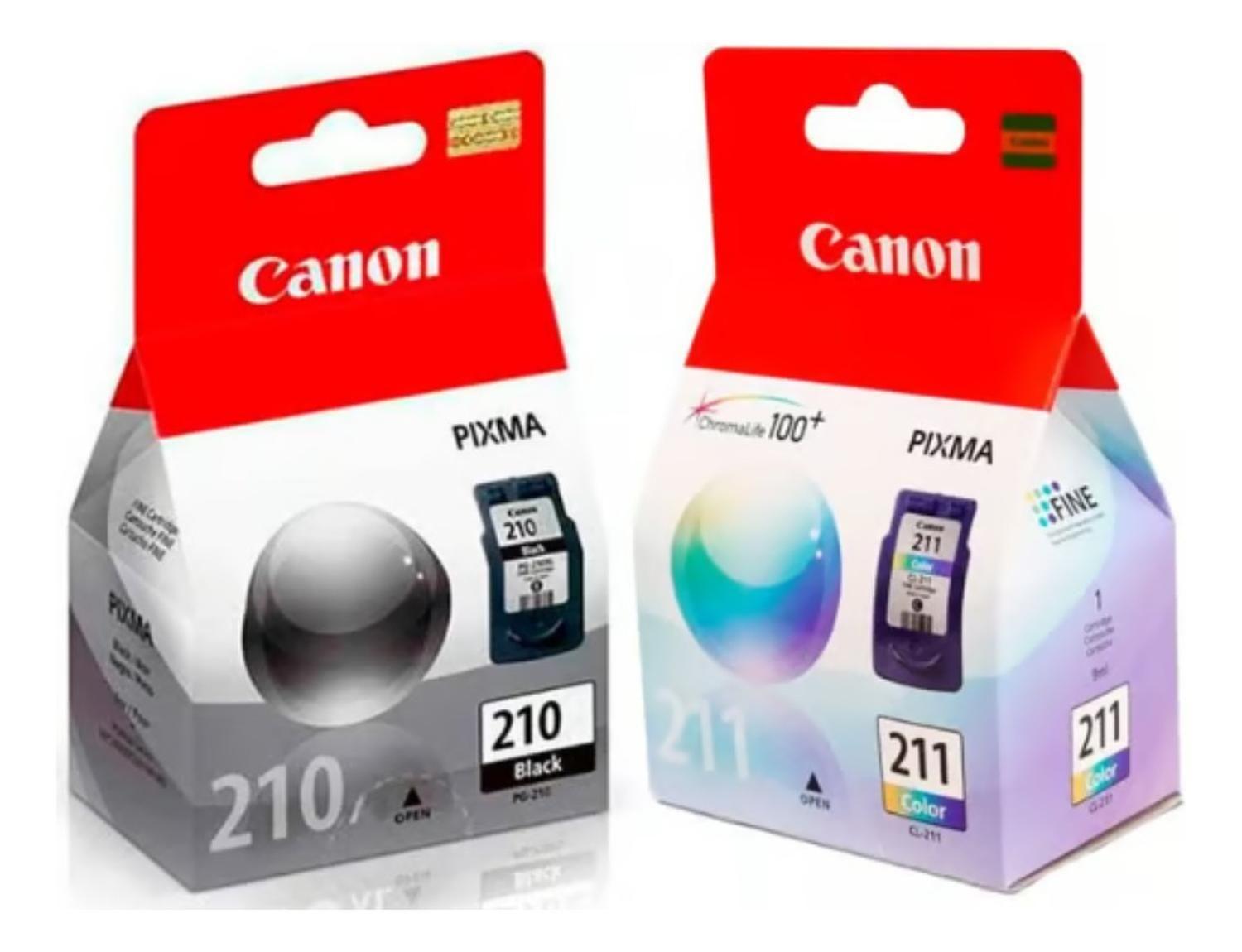 Cartuchos de Tinta Canon PG-210/CL-211 Original Pack-1