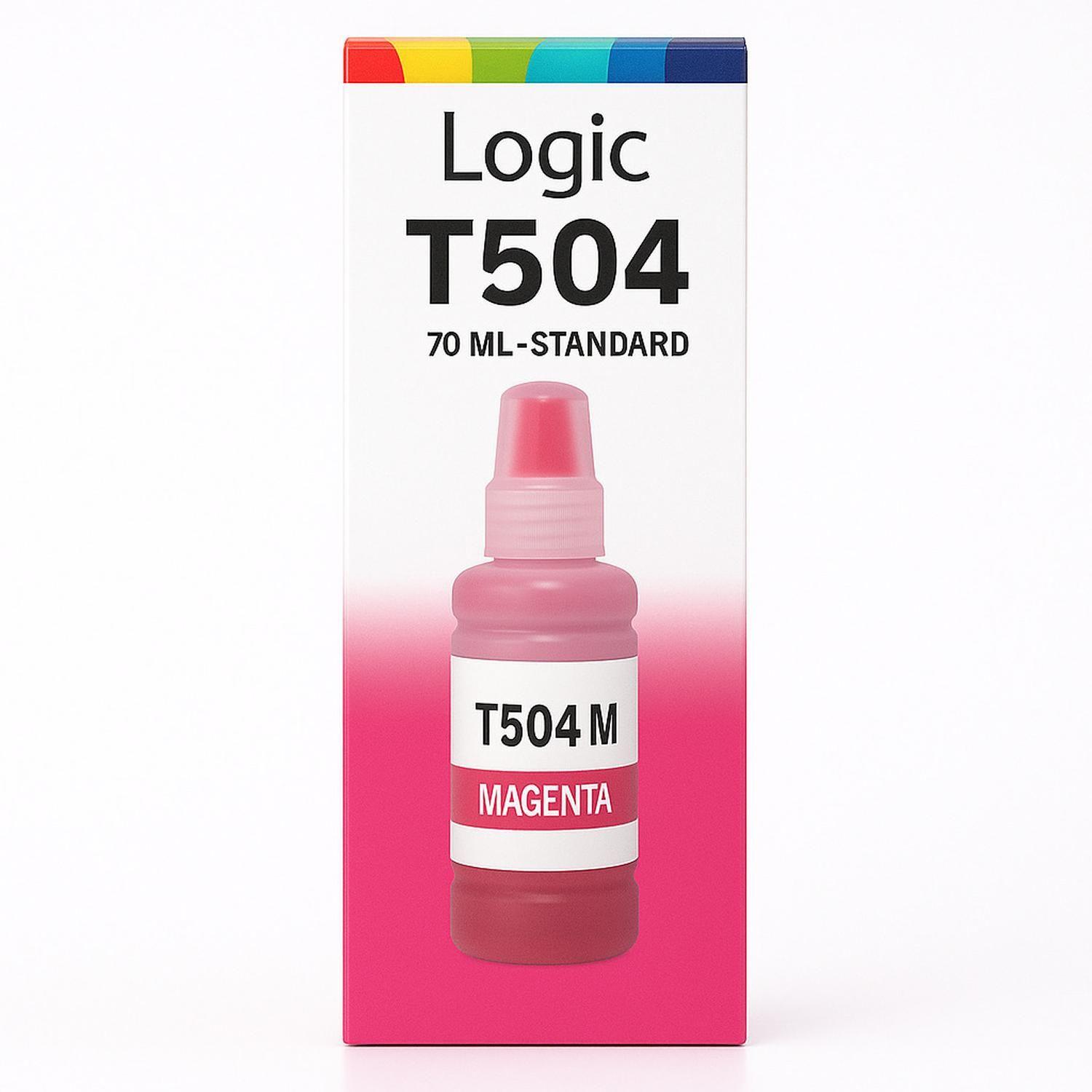 Botellas de Tintas Compatibles para 504 Pack X2-4