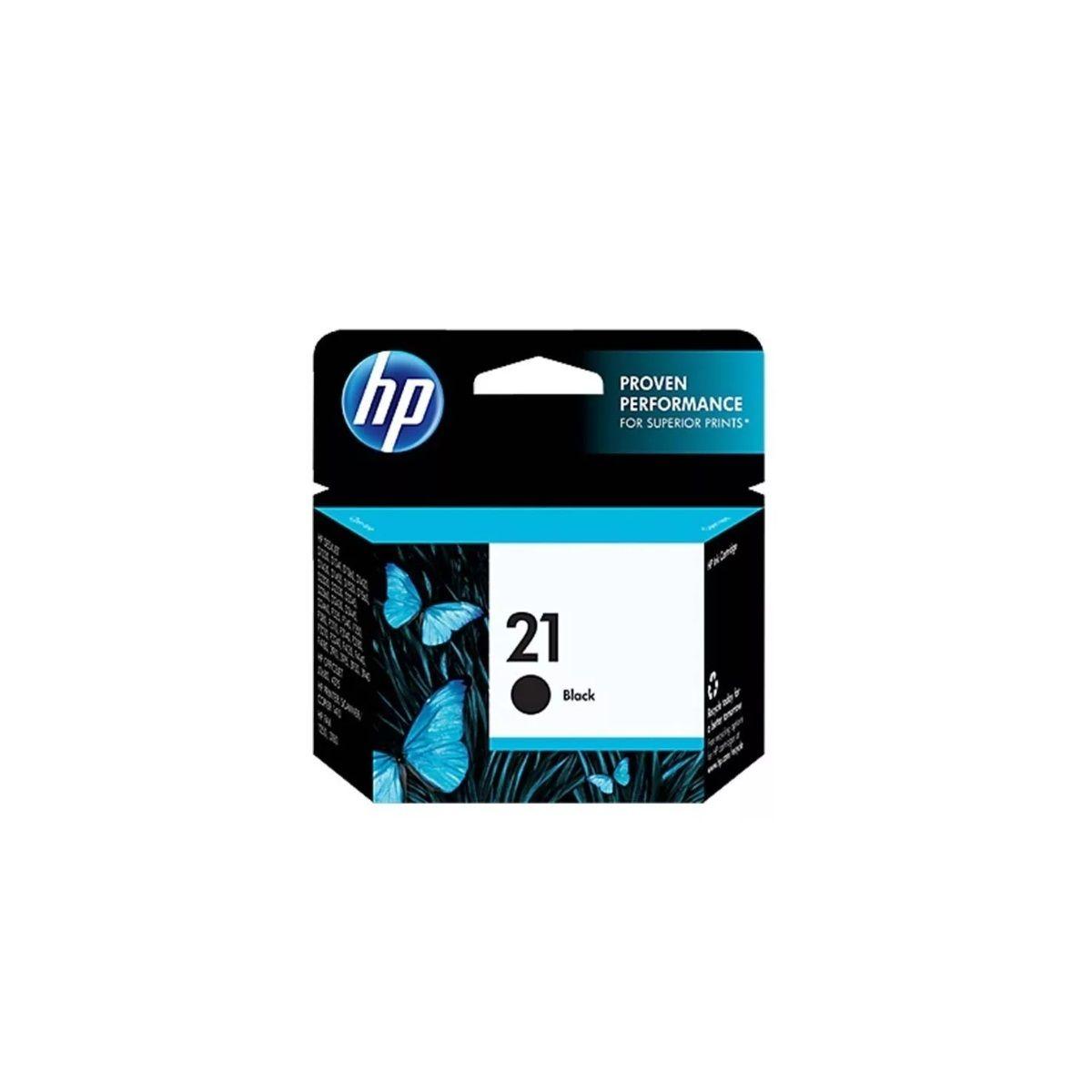 Cartucho hp 21 Negro Original-0