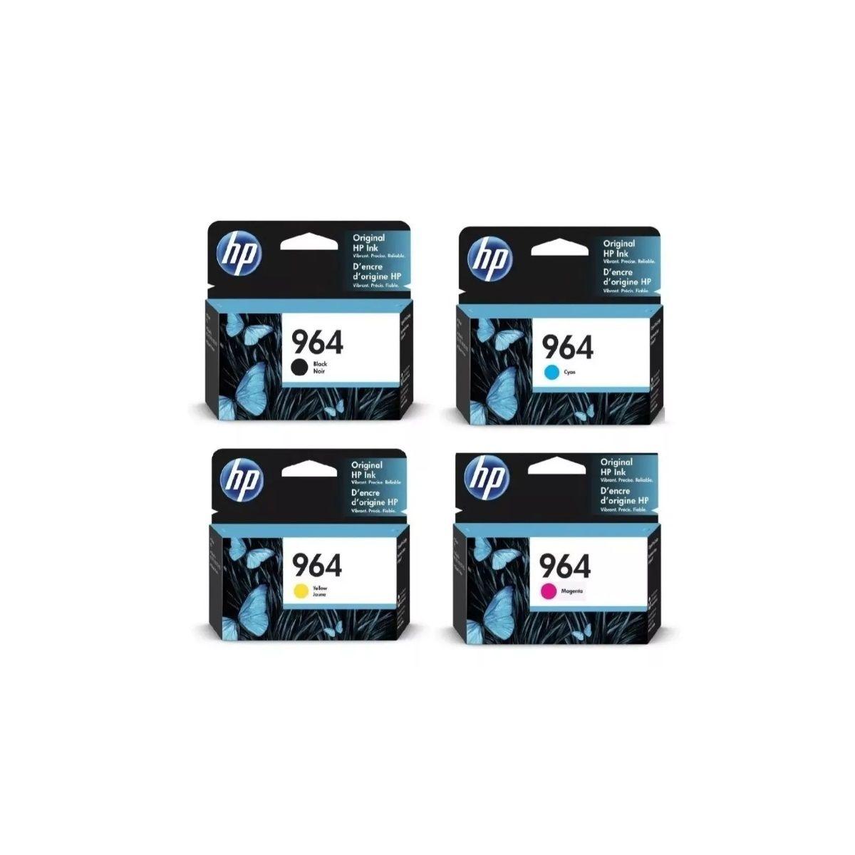 Pack Cartuchos Hp 964 Original Hp 9010 9016 9018 9020-0
